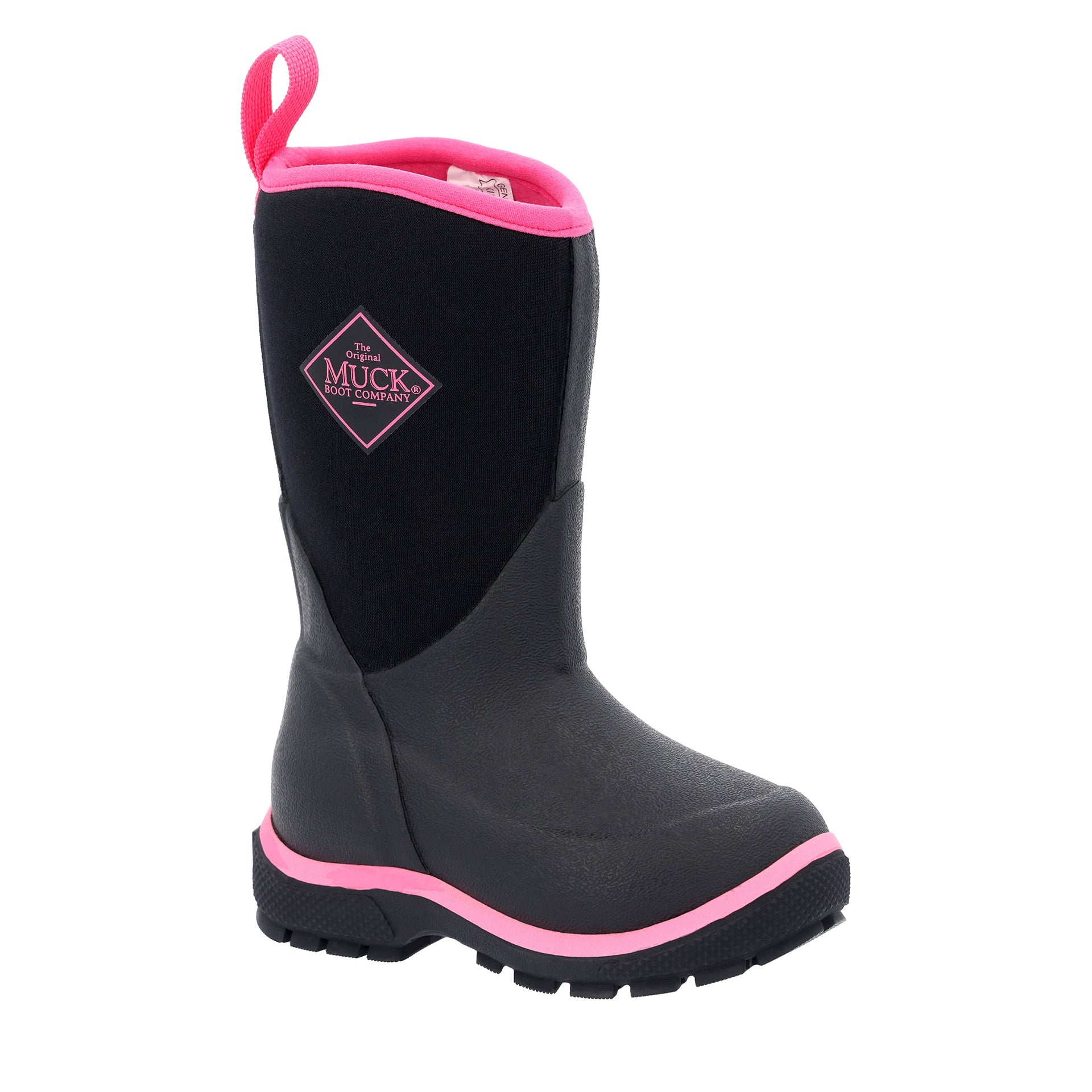 Muck Kids' Element  Element Kids In Black/Pink M