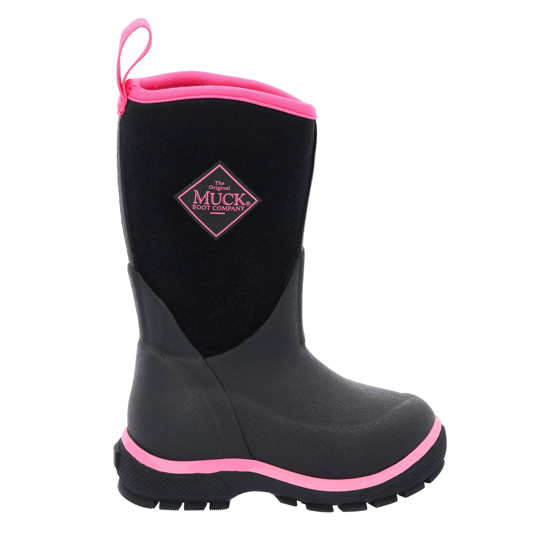 Muck Kids' Element  Element Kids In Black/Pink M