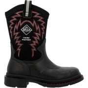 Muck Kids' Chore Western  Chorewest Kids In Black/Red M