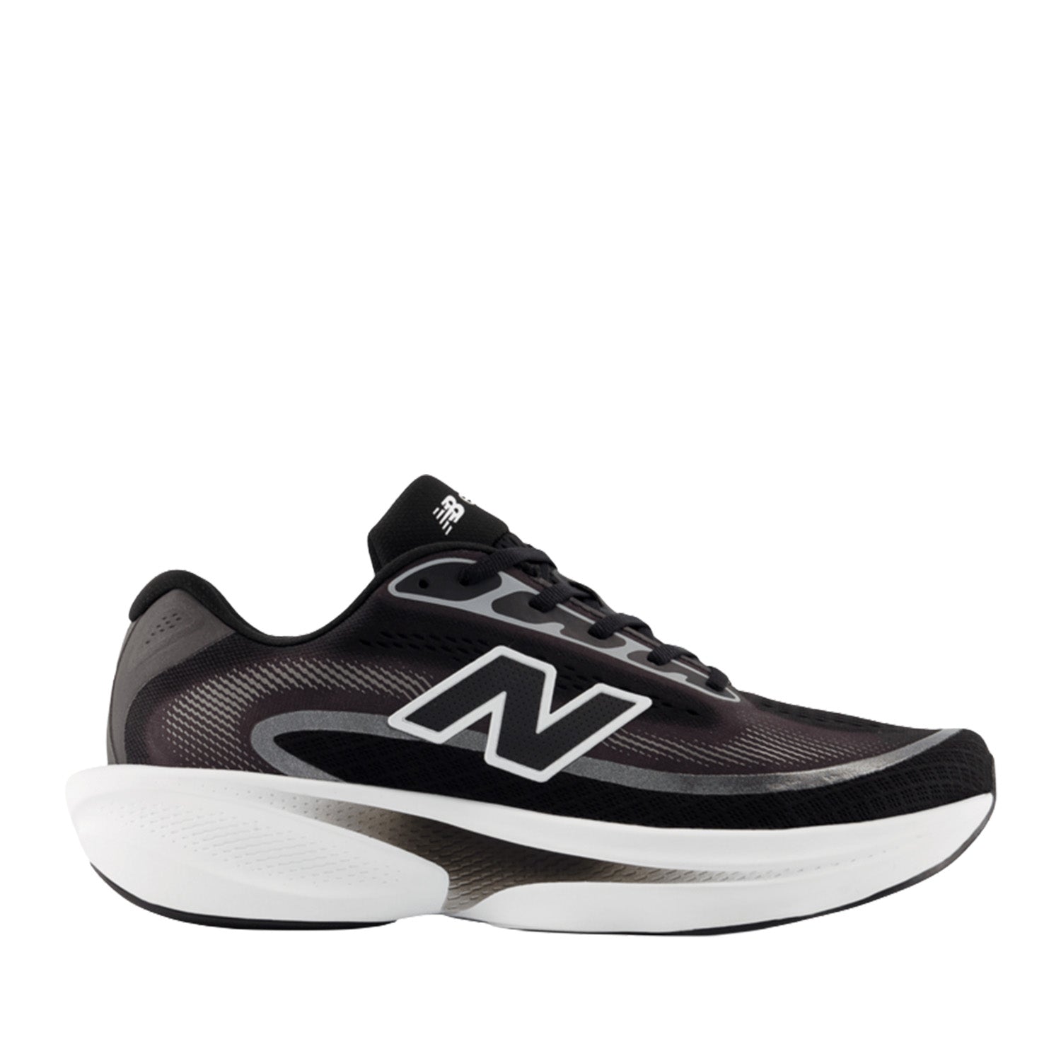New Balance Women's Ellipse in Black/Black Metallic/White