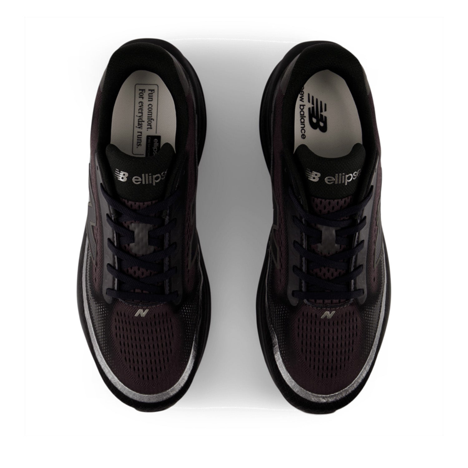 New Balance Women's Ellipse in Black/Faded Black/Black Metallic