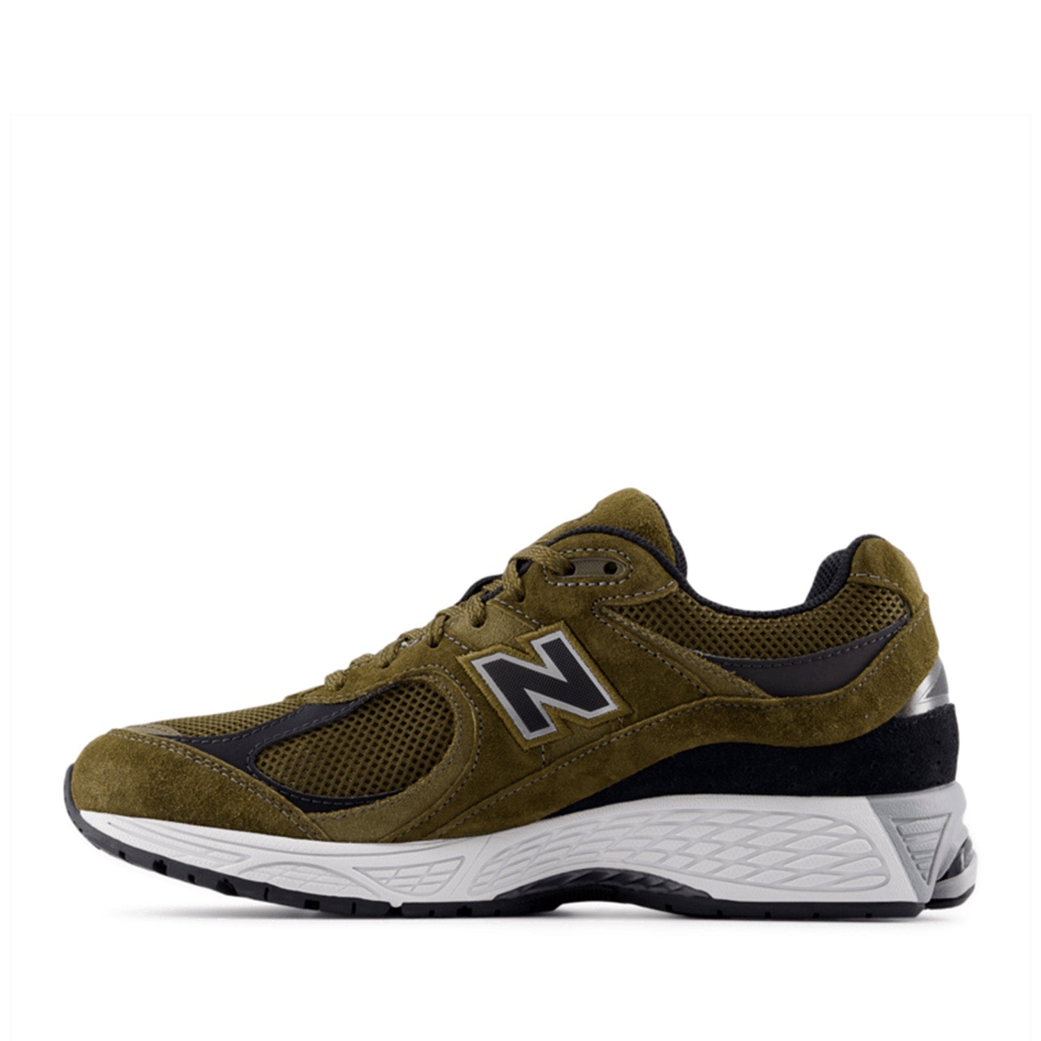 New Balance Unisex 2002R in Woodland/Black Cement/Black