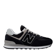 New Balance Men's 574 in Black with NB 103 White