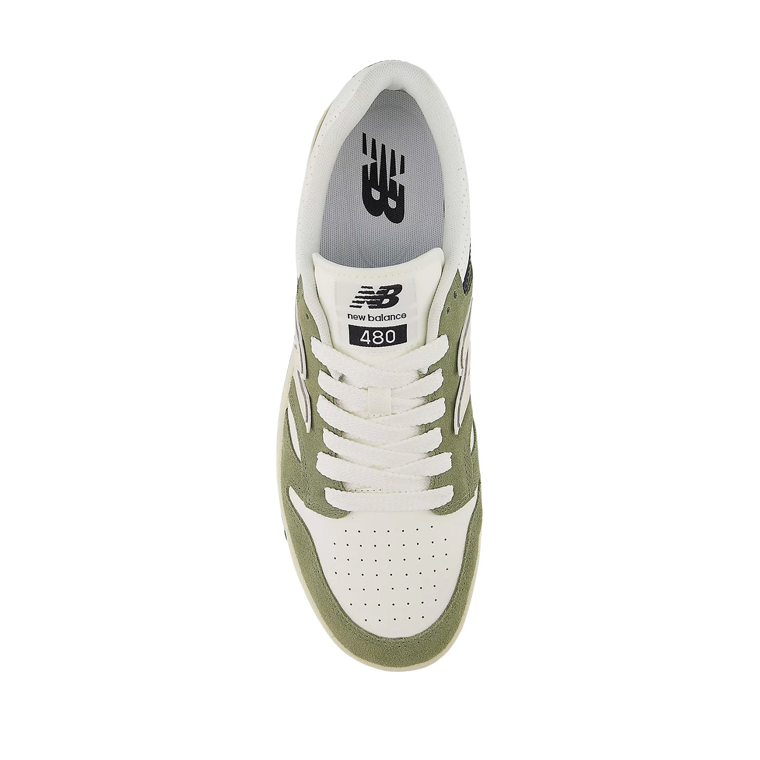 New Balance Unisex 480 in Dark Olivine