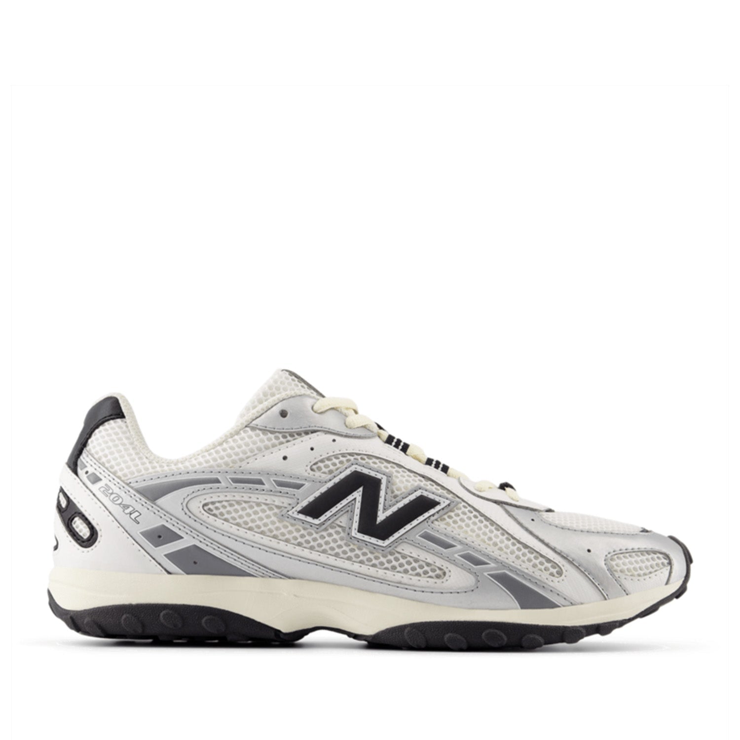 New Balance Unisex 204L in Silver Metallic/Black