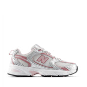 New Balance Unisex 530 in Silver Metallic/Rosewood