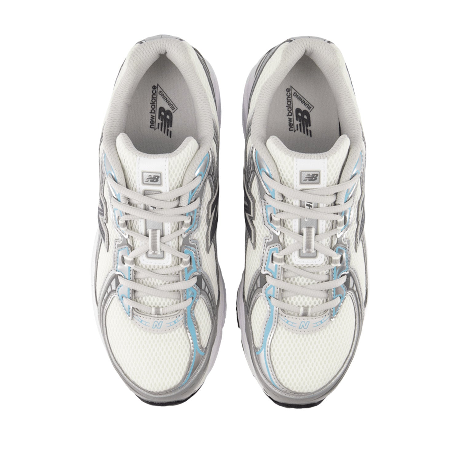 New Balance Unisex 740 in White/Castlerock