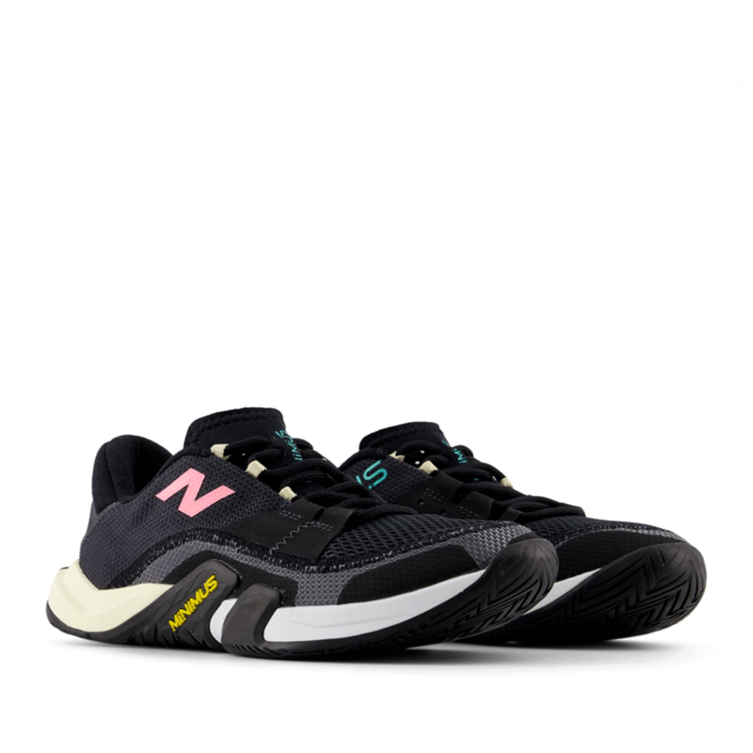 New Balance Unisex Minimus TR v2 in Phantom/Black/Cyber Jade/Ultra Pink