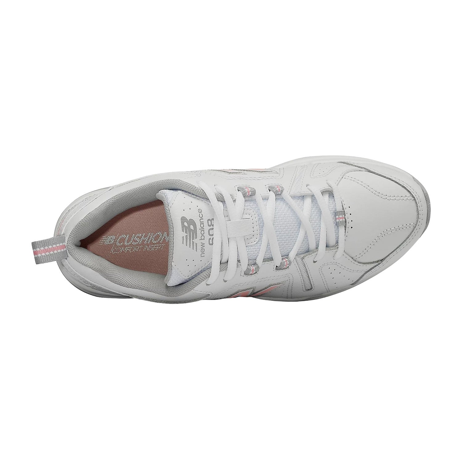 New Balance Women's WX608V5 in White/Pink