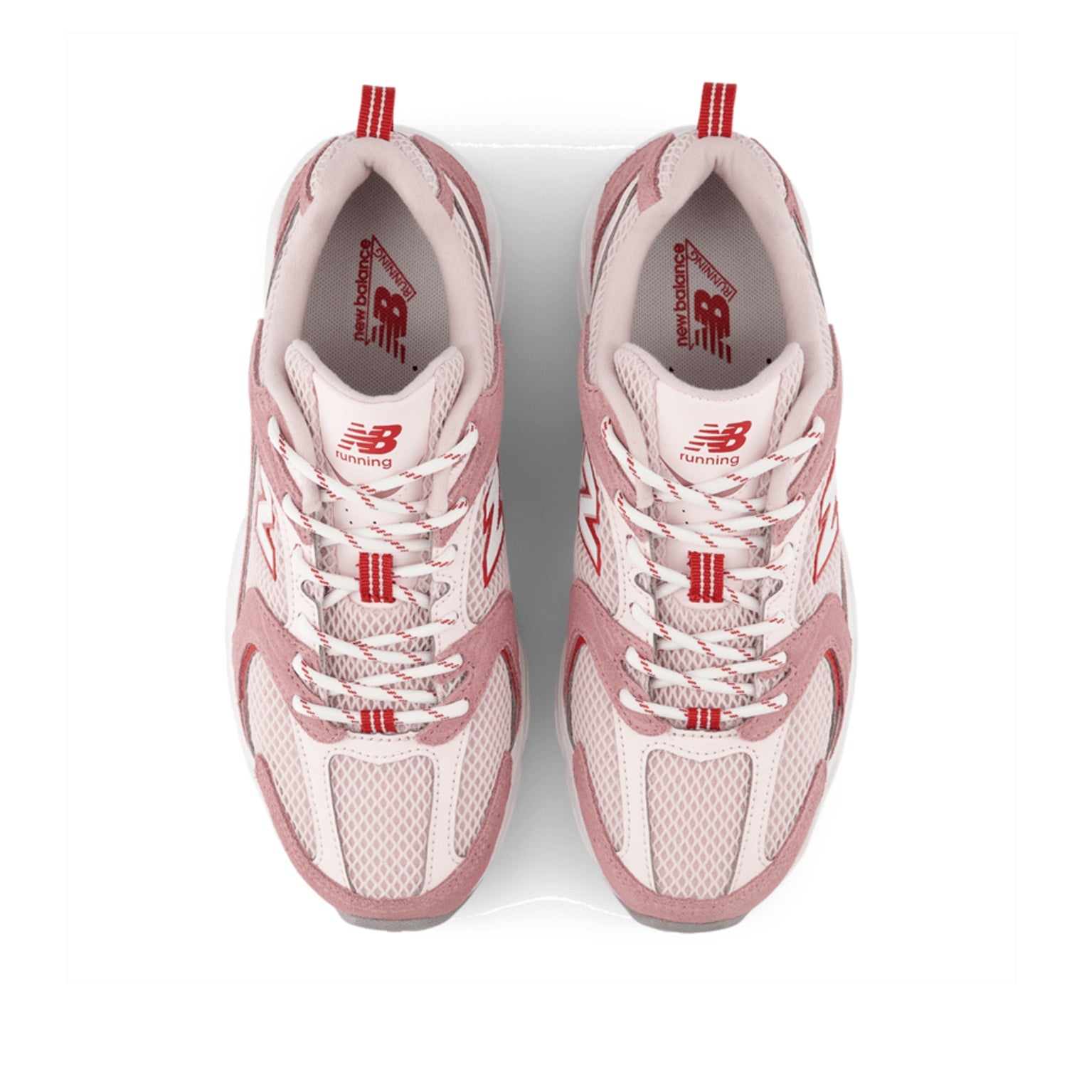 New Balance Unisex 530 in Rosewood/Pink Salt/Shadow Red