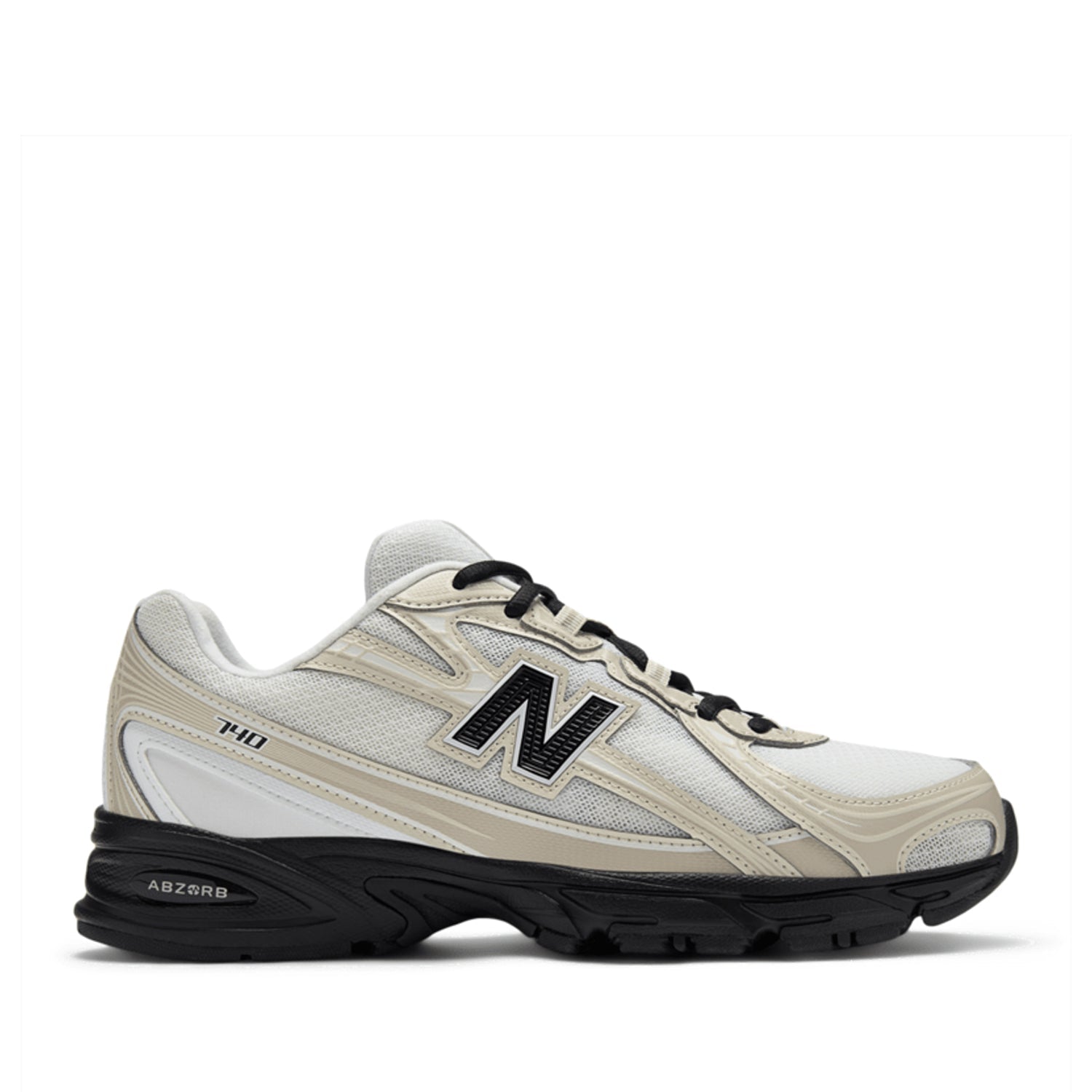 New Balance Unisex 740 in Timberwolf/Nb 103 White