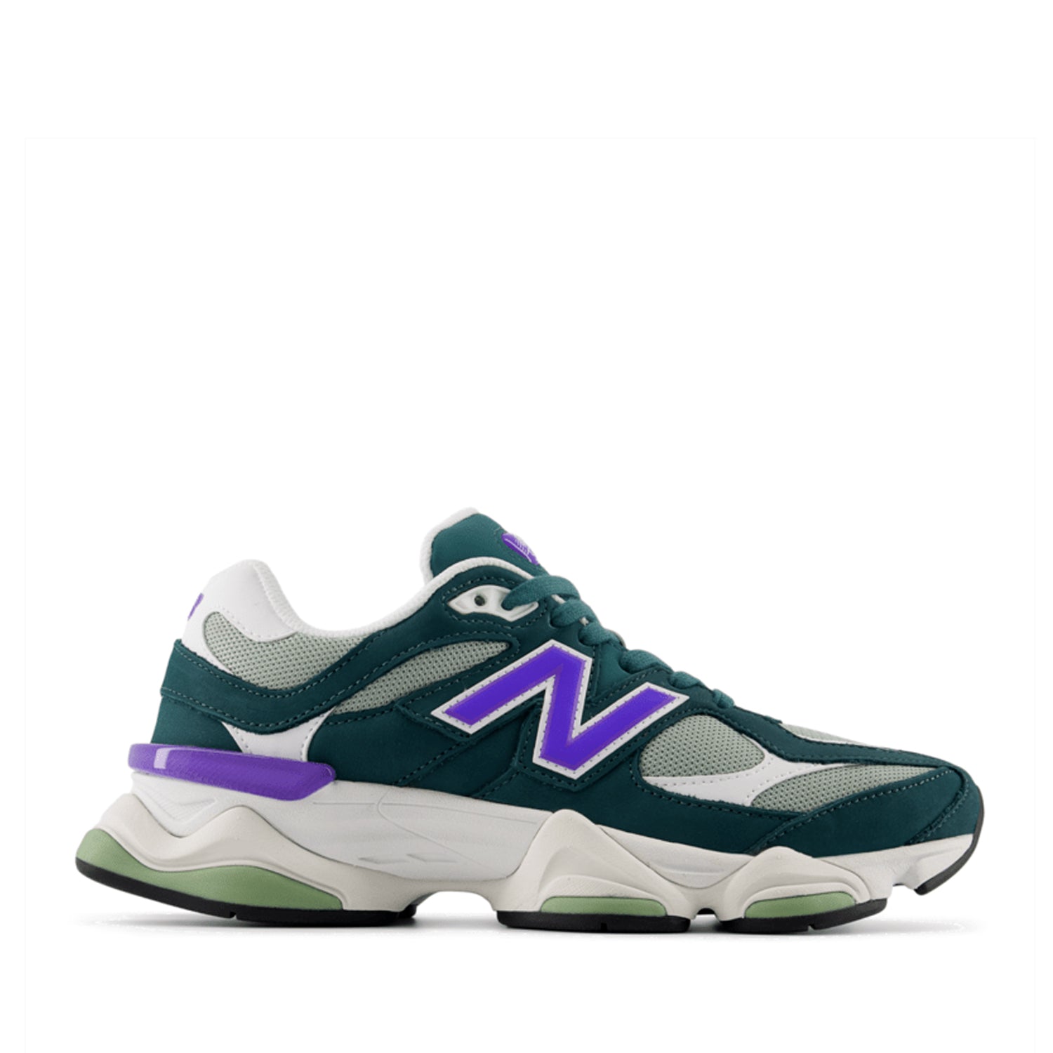 New Balance Unisex 9060 in New Spruce/Electric Indigo