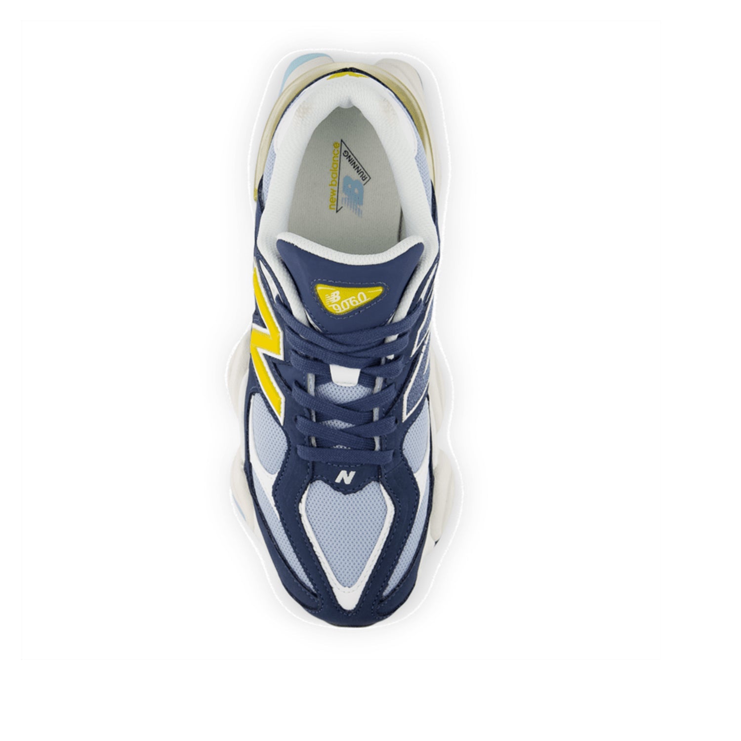 New Balance Unisex 9060 in Vintage Indigo/Apollo Gold