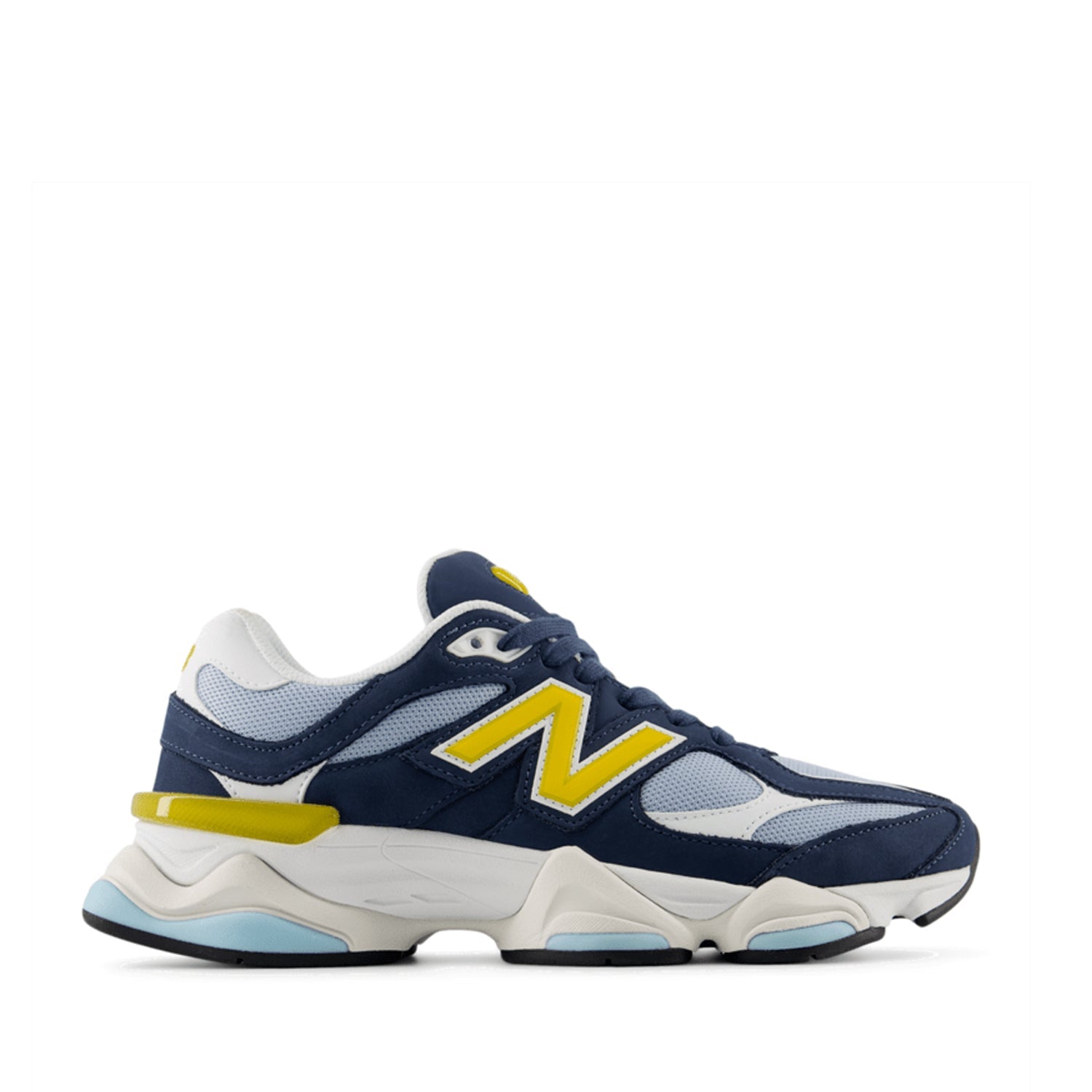New Balance Unisex 9060 in Vintage Indigo/Apollo Gold