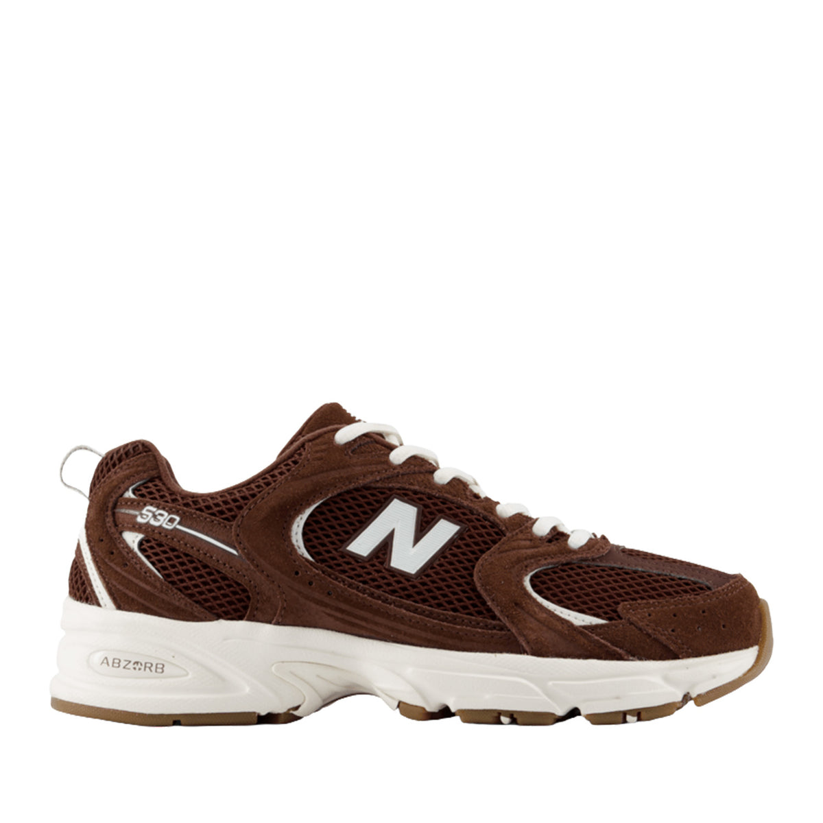 New Balance Unisex 530 in Pumpernickel/Sea Salt