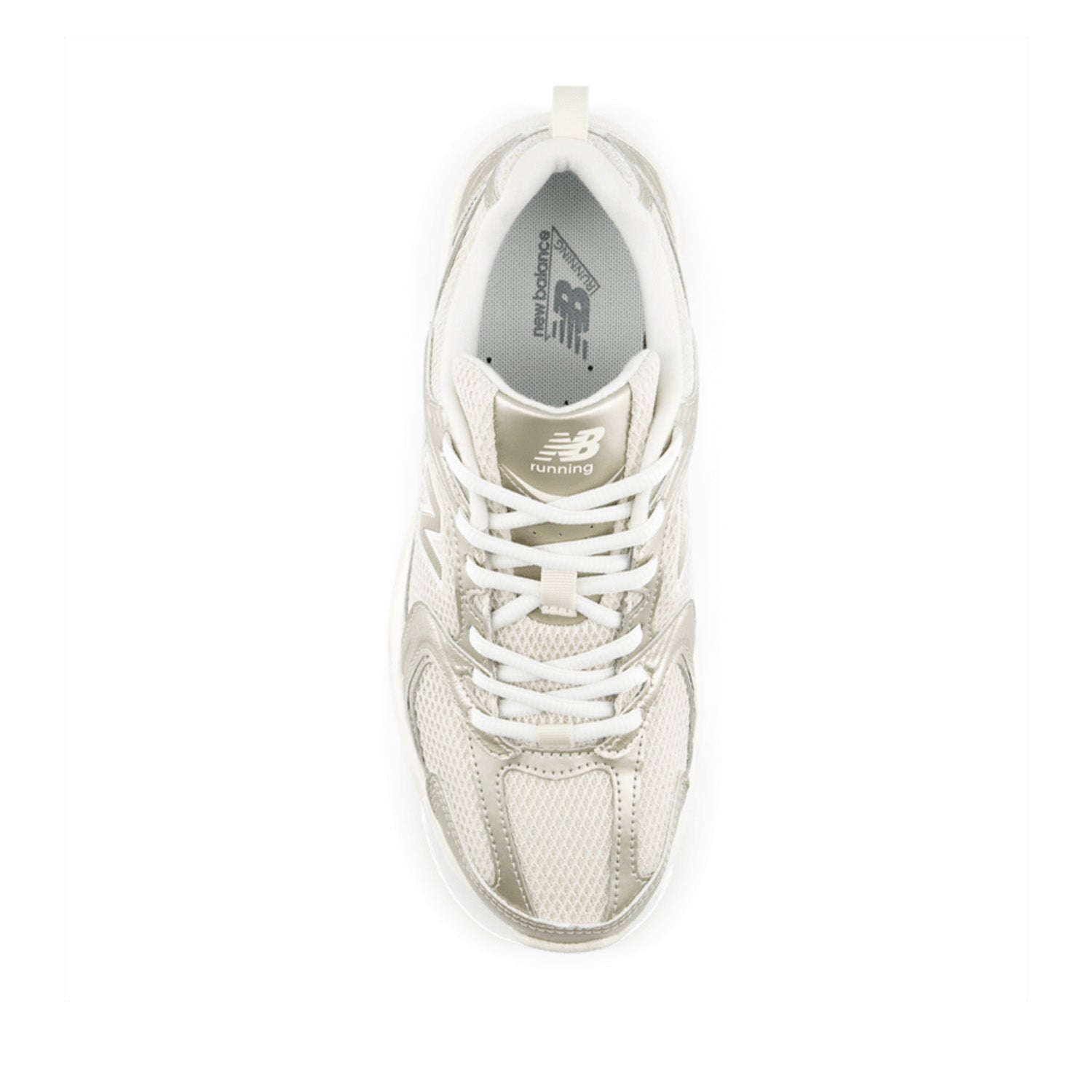 New Balance Unisex 530 in Gold Metallic/Linen