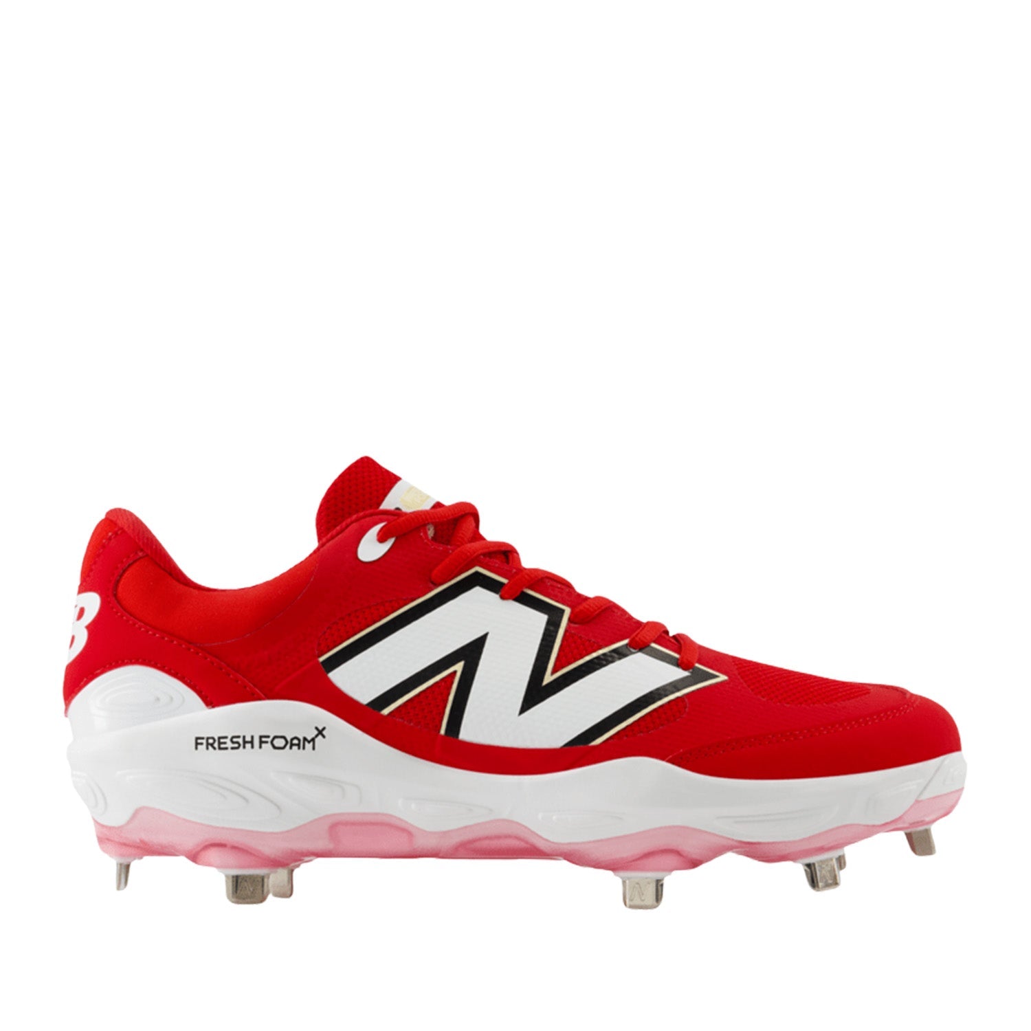 New Balance Men's Fresh Foam X 3000v7 in Team Red/NB 103 White