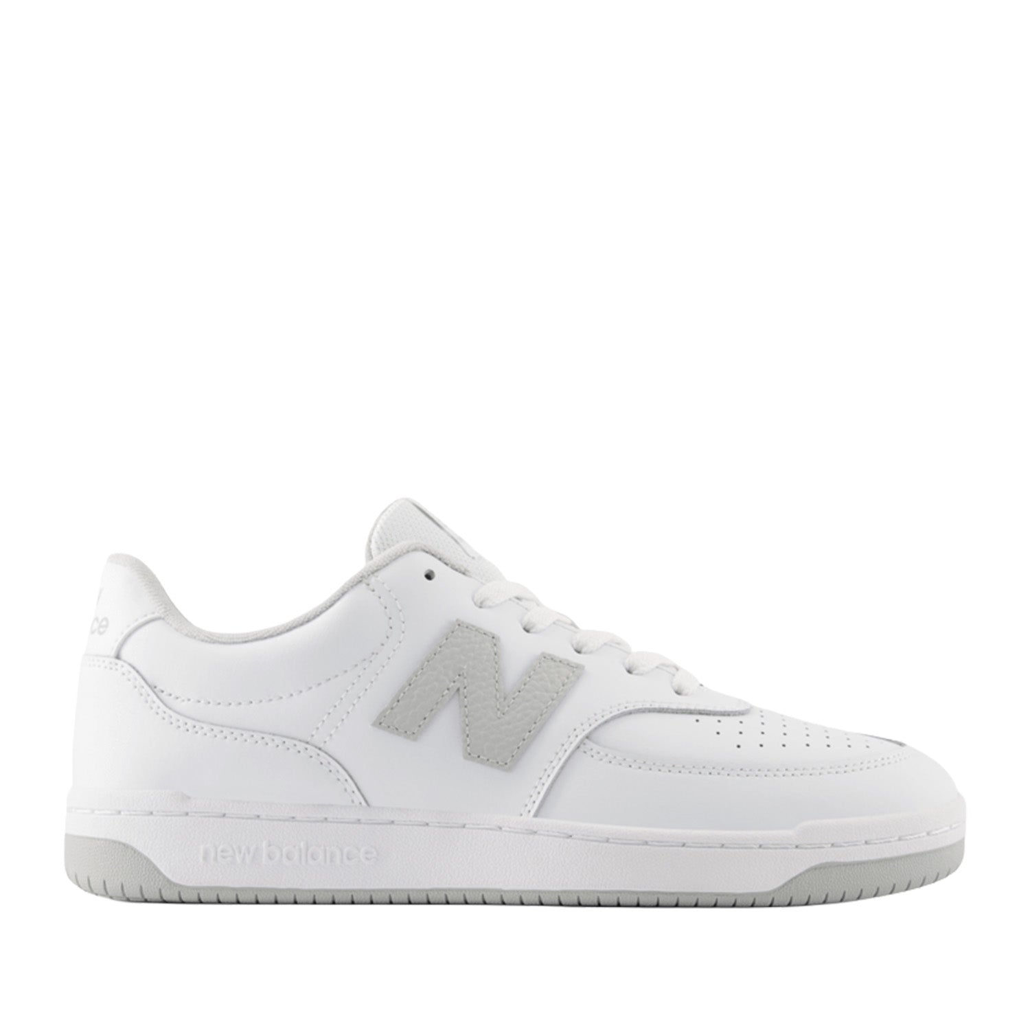 New Balance Men's BB80 in White/Brighton Grey