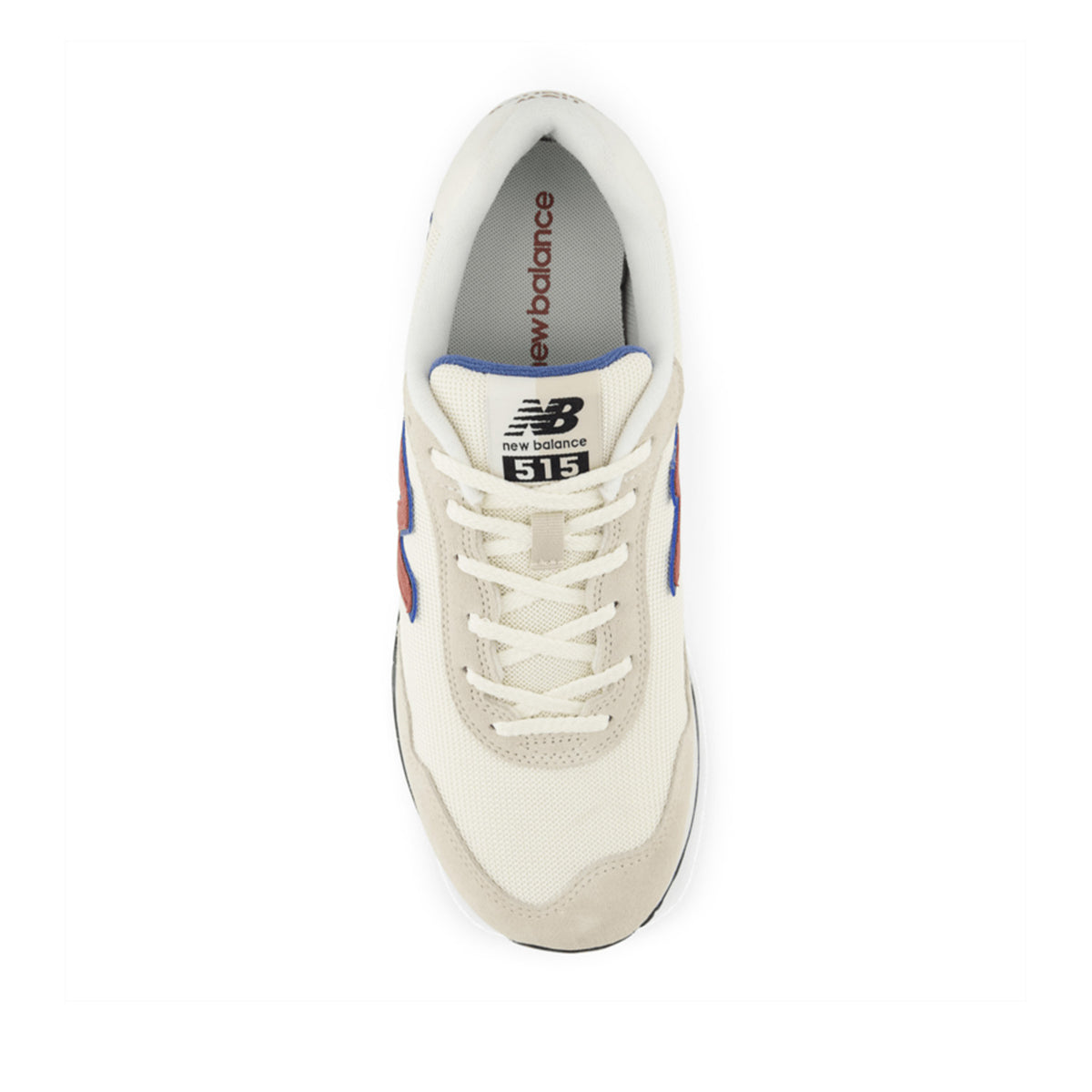 New Balance Men's 515 in Sea Salt/Red Rock