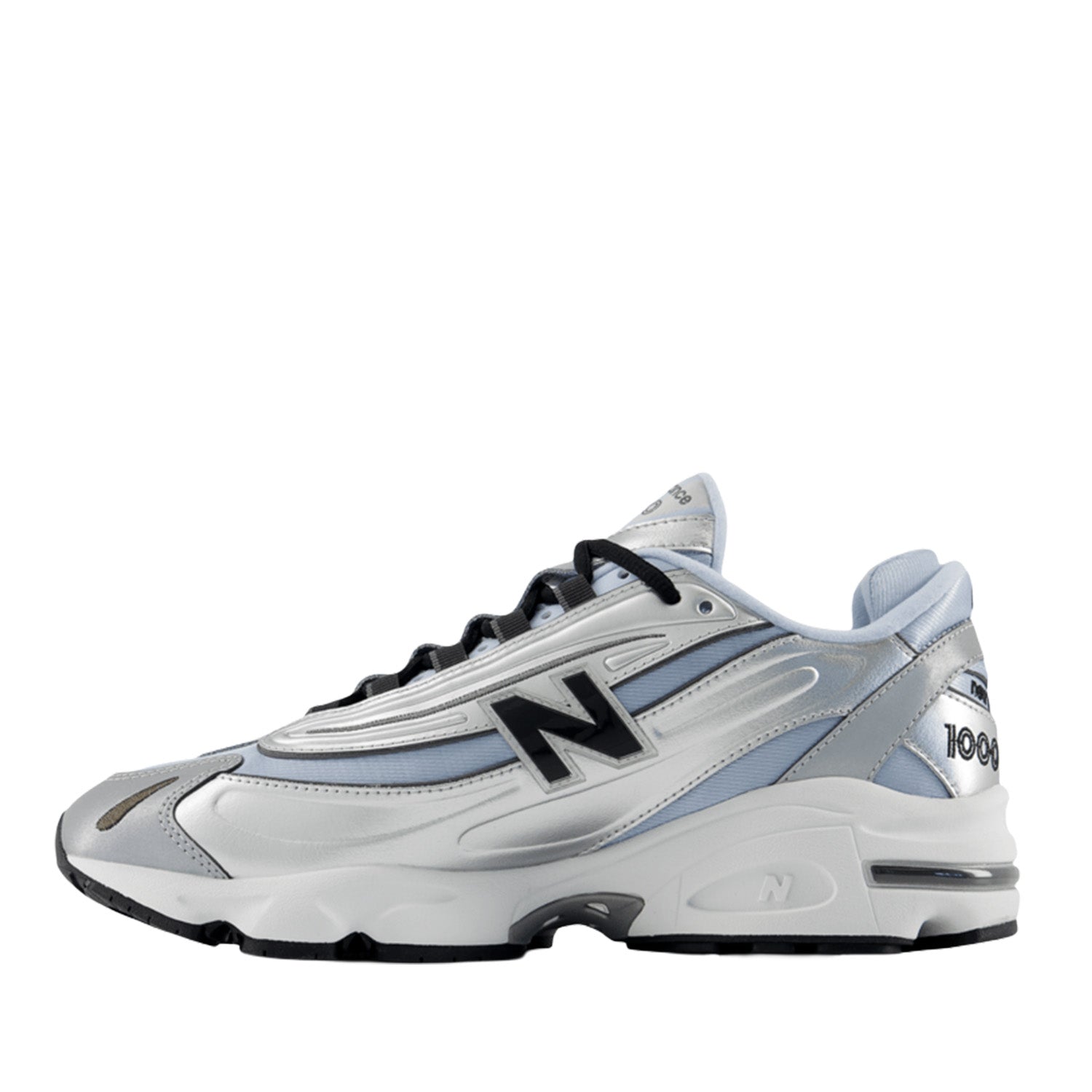 New Balance Unisex 1000 in Silver Metallic/Oxford Blue