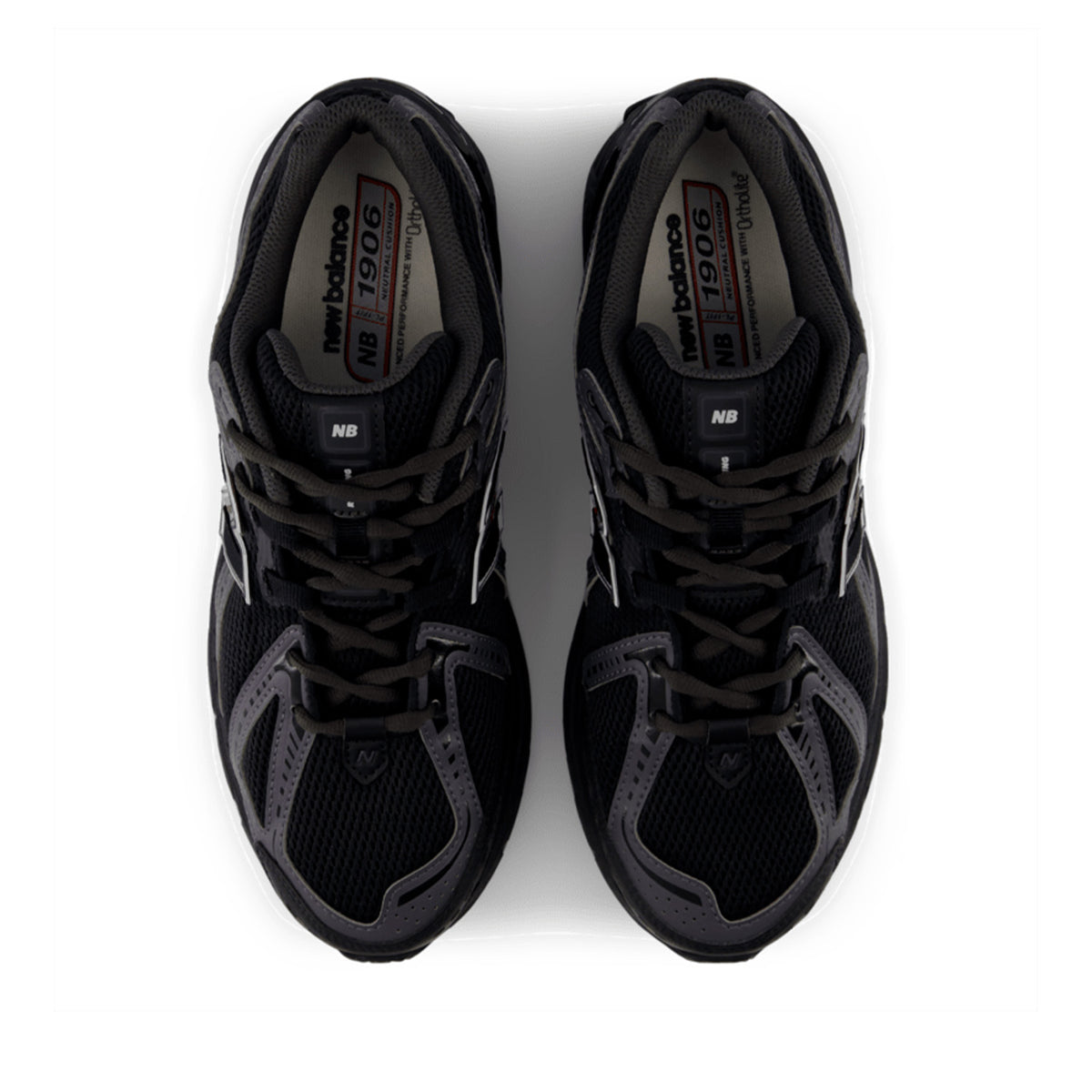 New Balance Unisex U1906R in Black/Hot Tomato