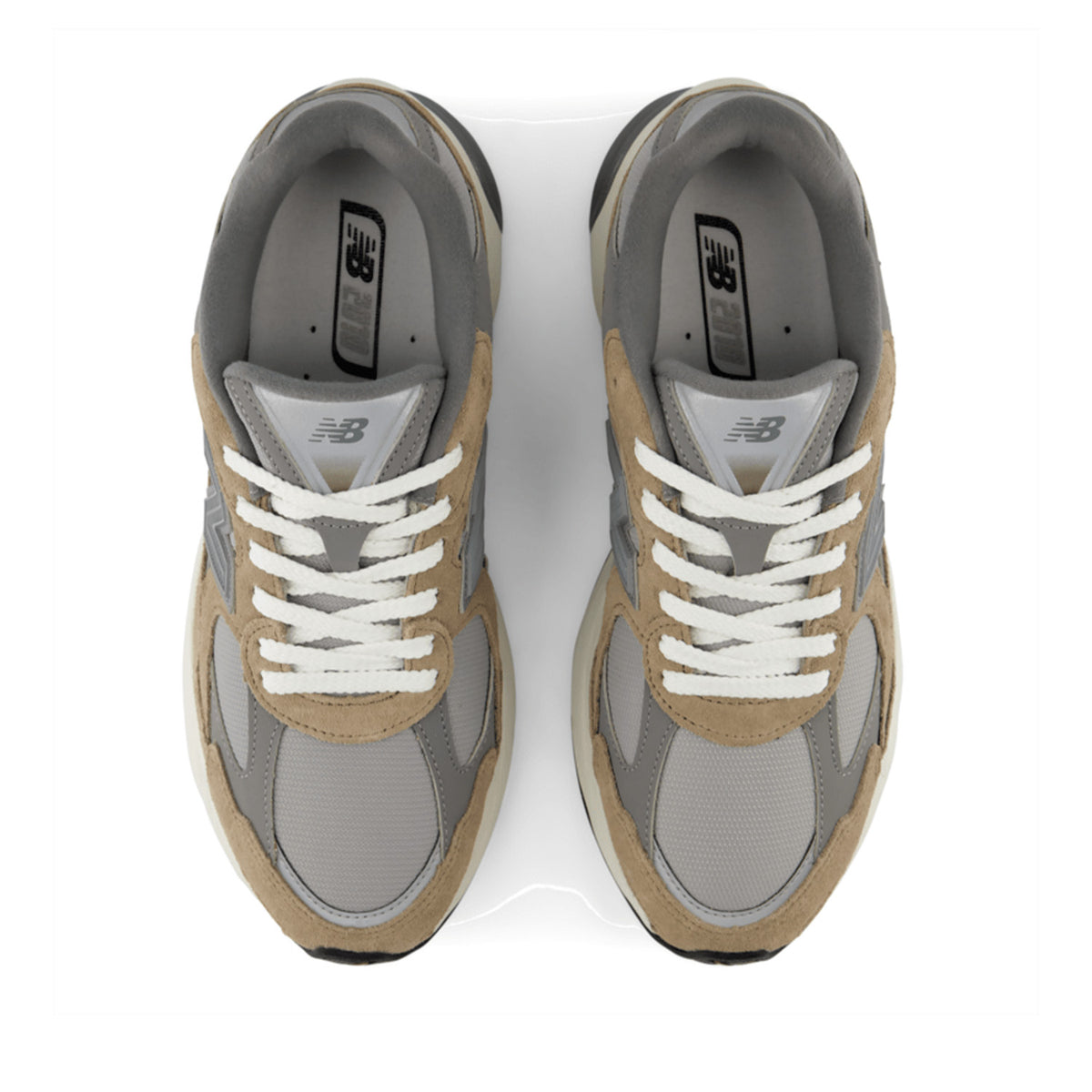 New Balance Unisex 2010 in Mushroom/Harbor Grey