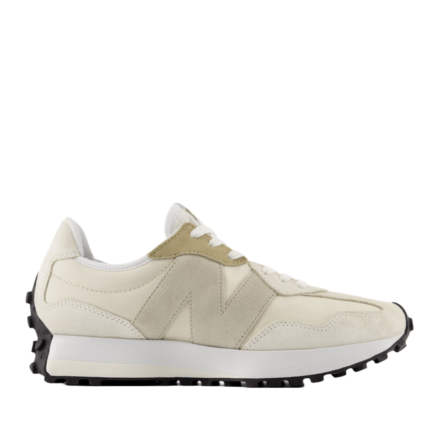 New Balance Unisex 327 in Linen/Sea Salt