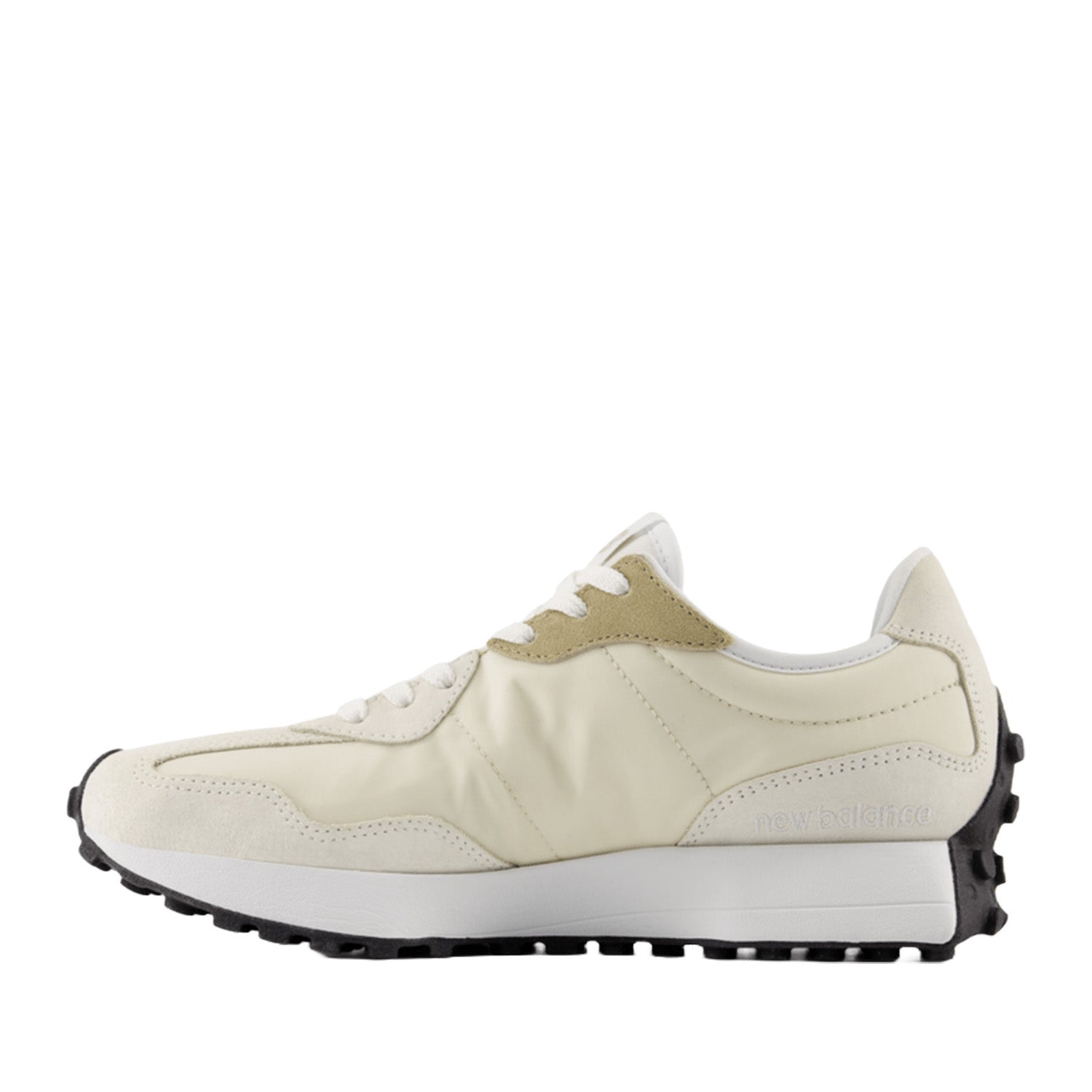 New Balance Unisex 327 in Linen/Sea Salt