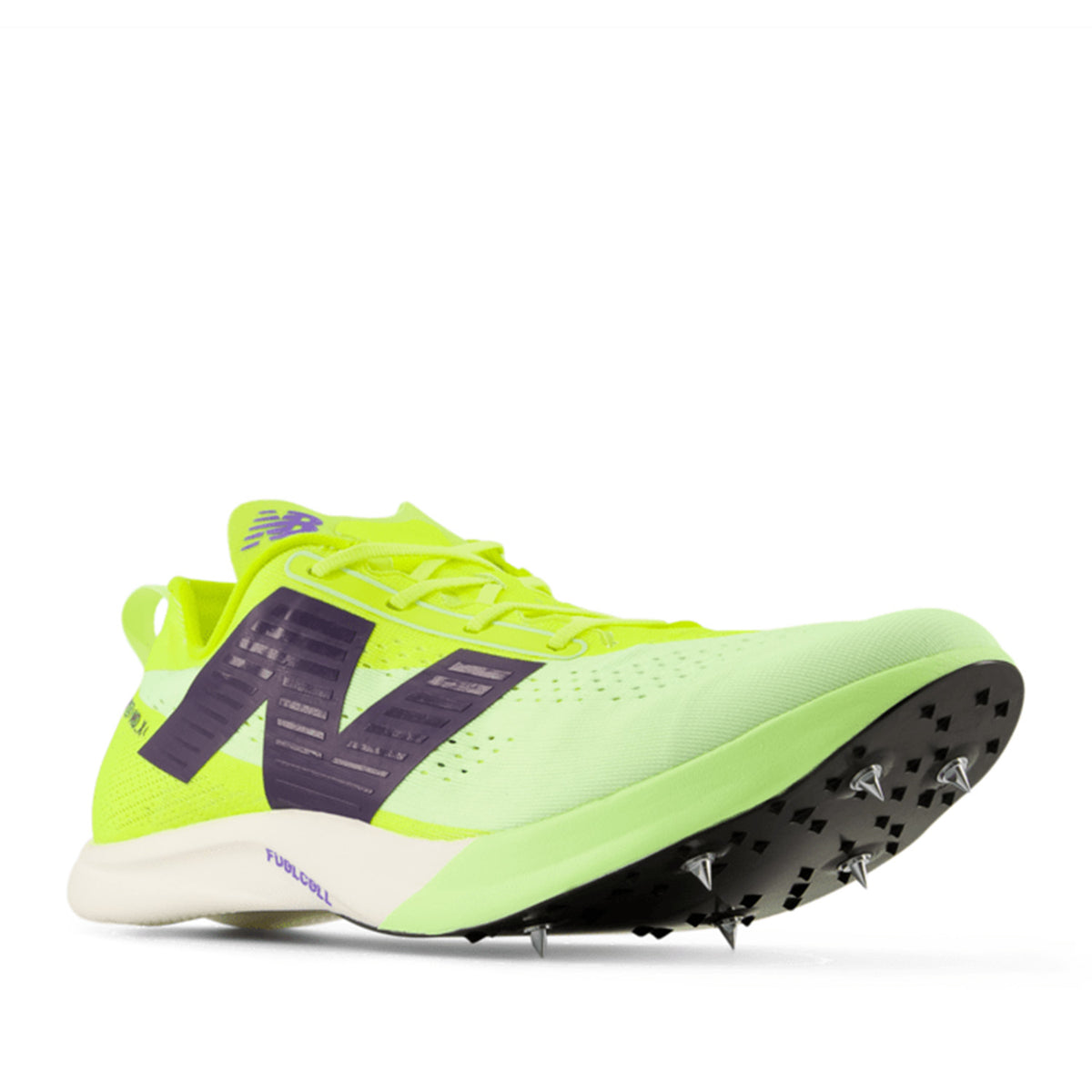 New Balance Unisex FuelCell SuperComp MD-X v3 in Alkaline Green/Afterglow/Boysenberry
