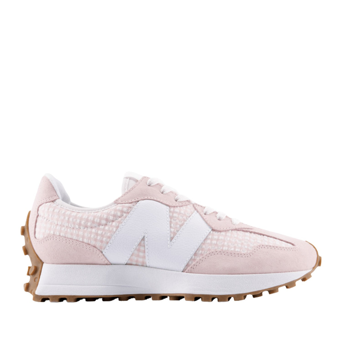 New Balance Women's 327 in Stone Pink