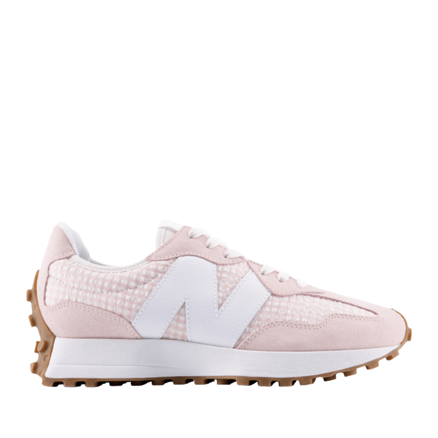 New Balance Women's 327 in Stone Pink
