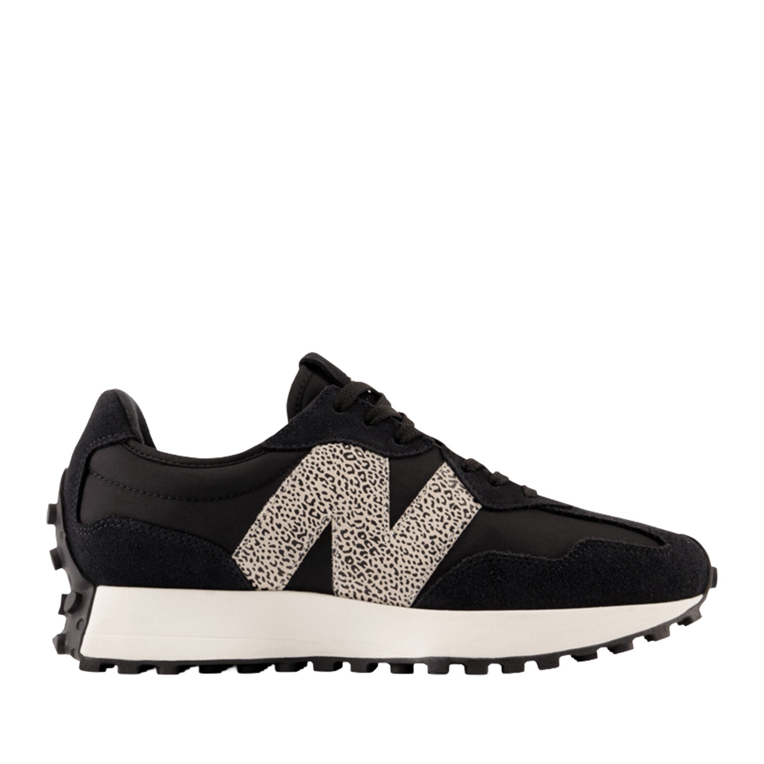 New Balance Women's 327 in Black/Sea Salt
