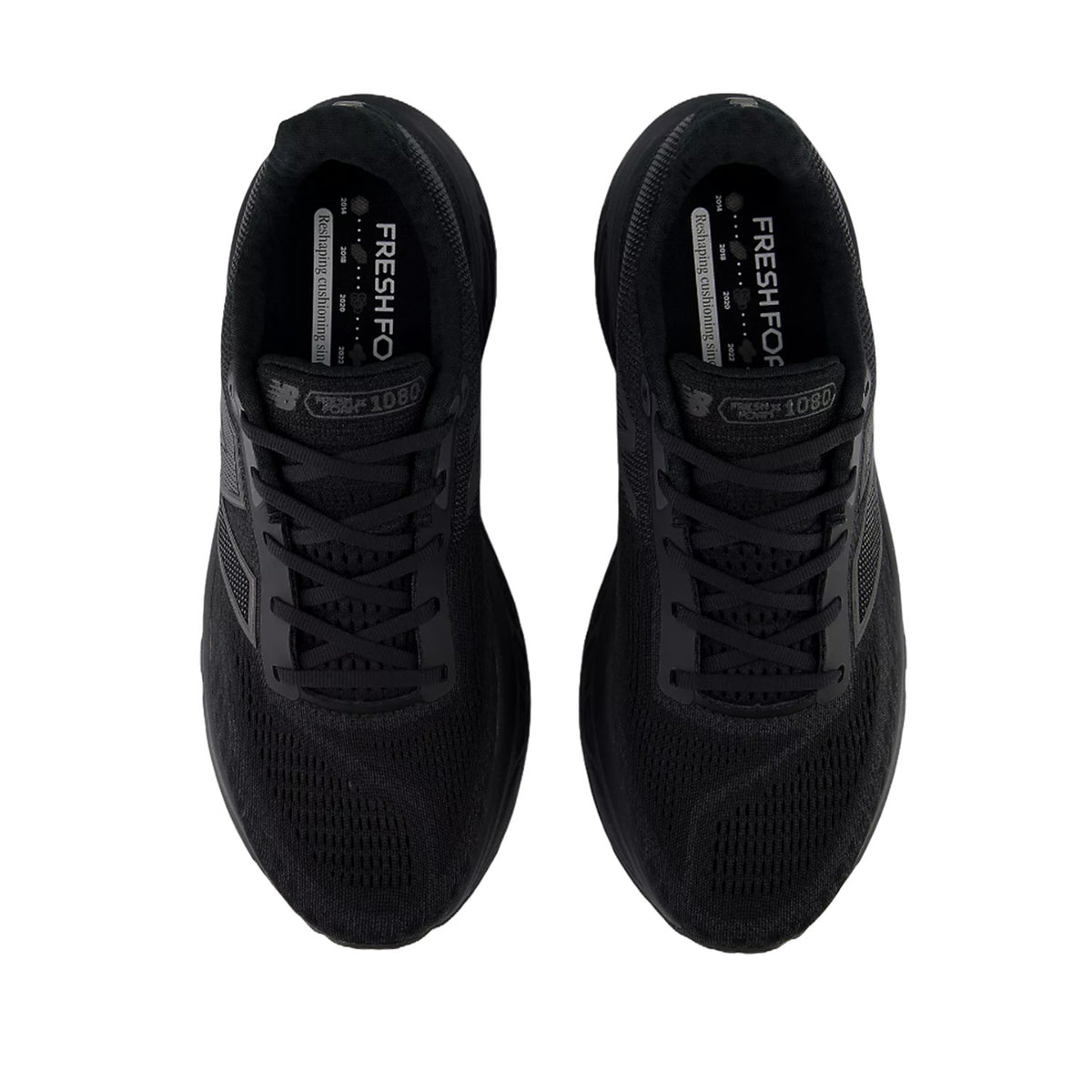 New Balance Men's Fresh Foam X 1080v14 in Black/Black Metallic/Phantom