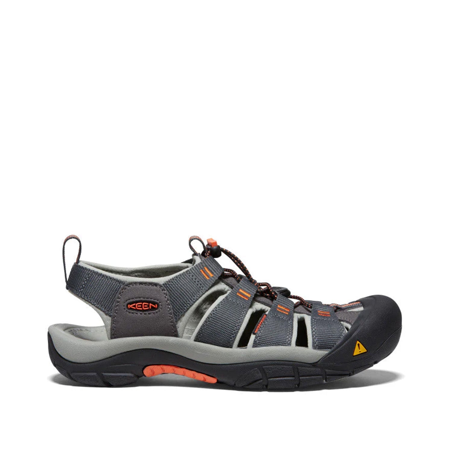 Keen Men's Newport H2 in Magnet/Nasturtium