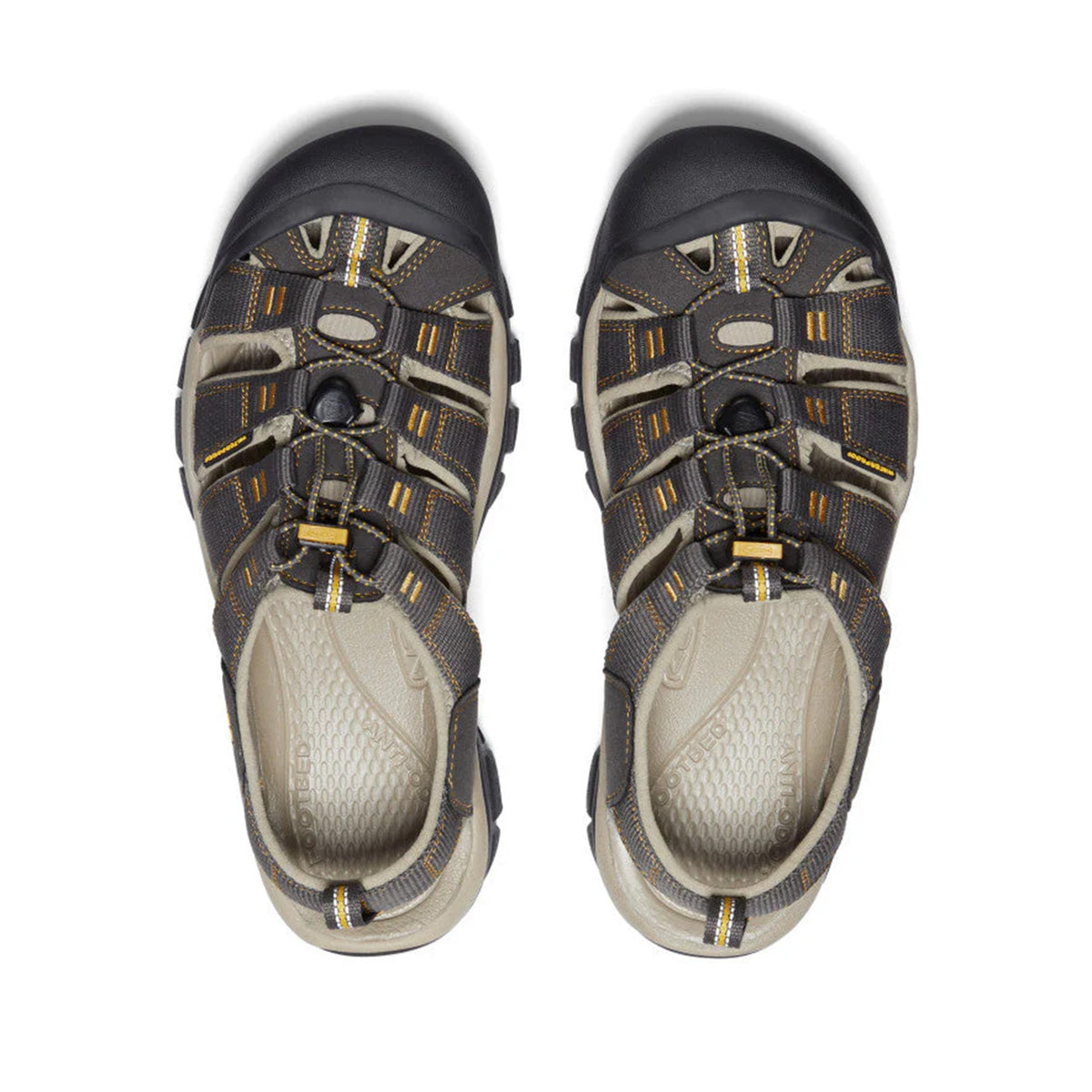 Keen Men's Newport H2 in Raven/Alumin Um