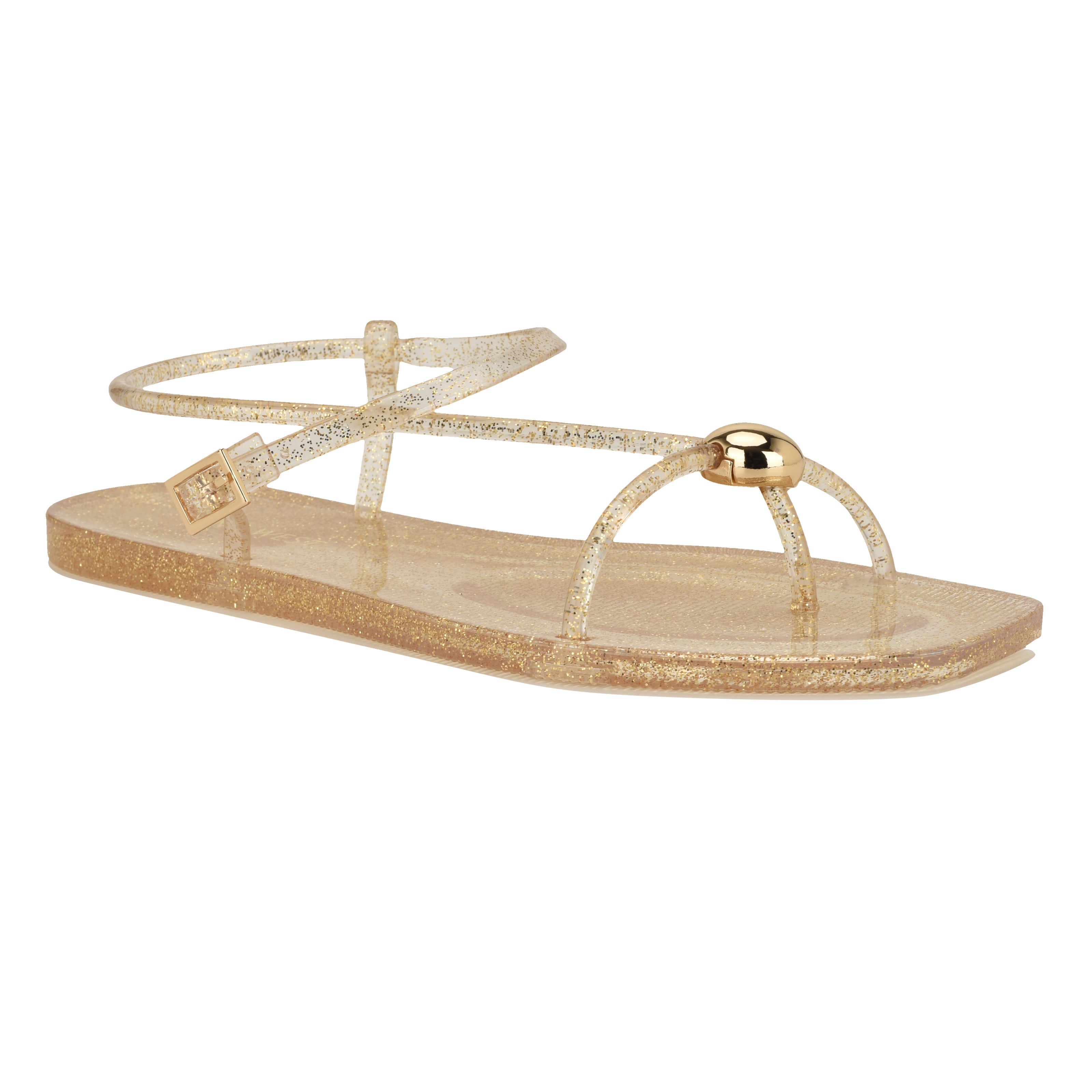 Nine West Women's Shells3 In Gold M
