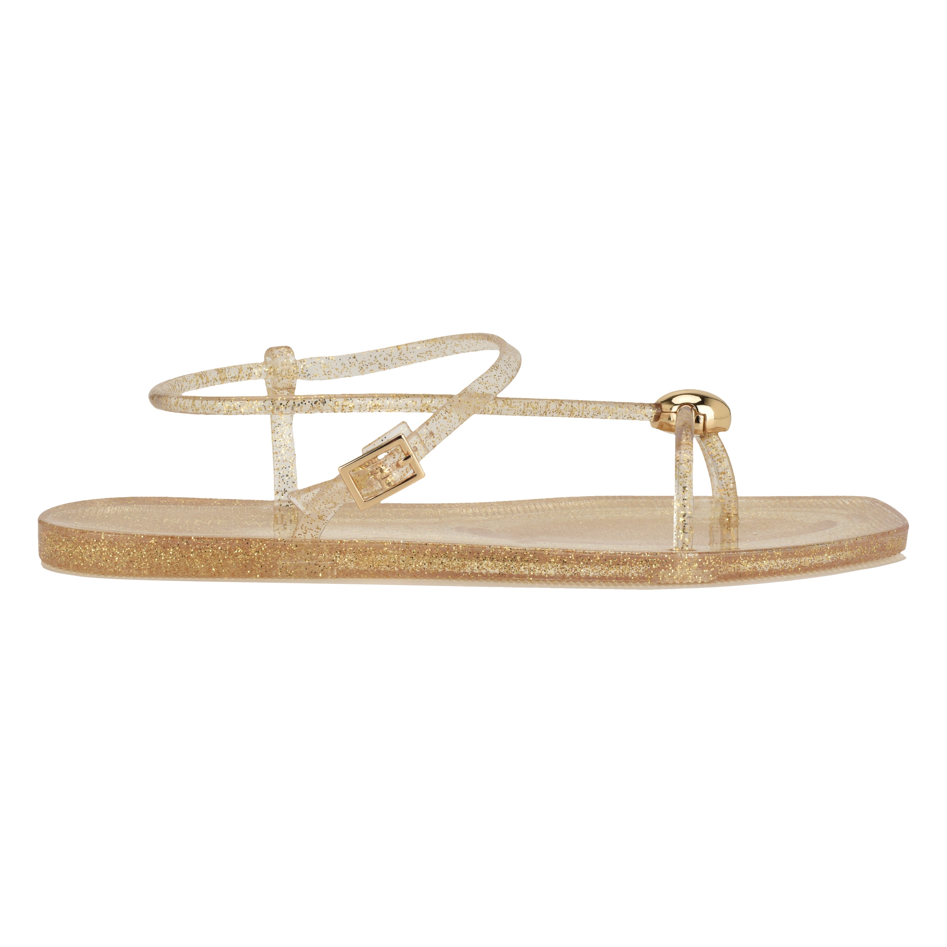 Nine West Women's Shells3 In Gold M