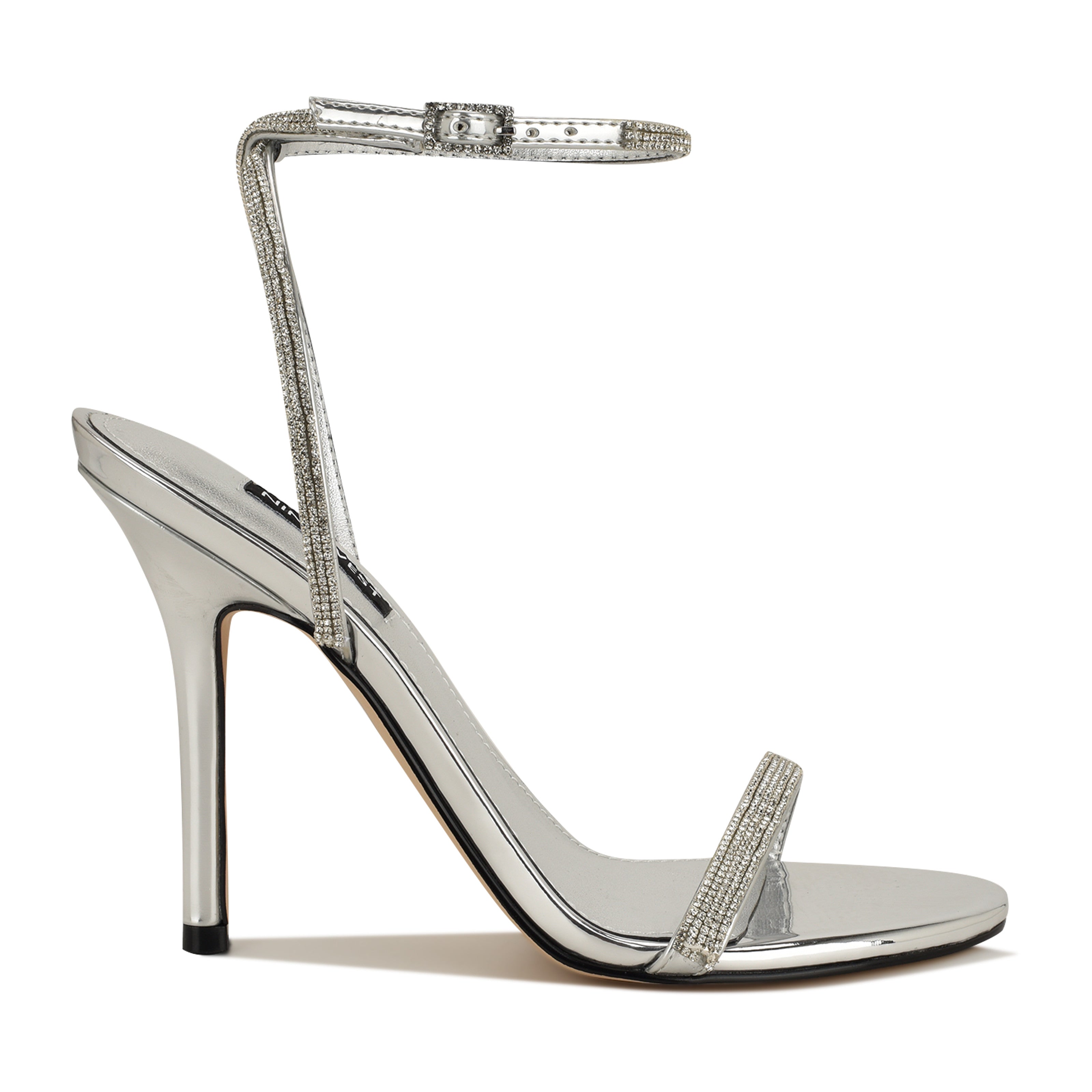 Nine West Women's Stodia5 In Silver M