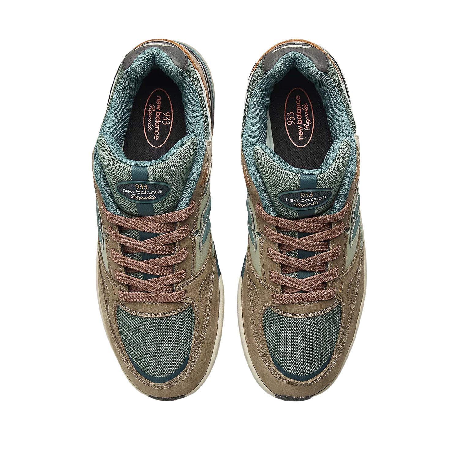 New Balance Men's NB Numeric Andrew Reynolds 933 in Mushroom/New Spruce