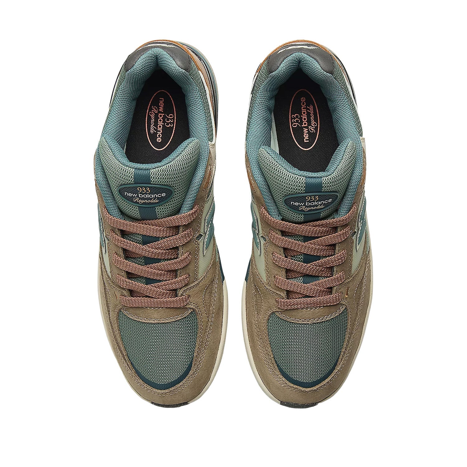 New Balance Men's NB Numeric Andrew Reynolds 933 in Mushroom/New Spruce