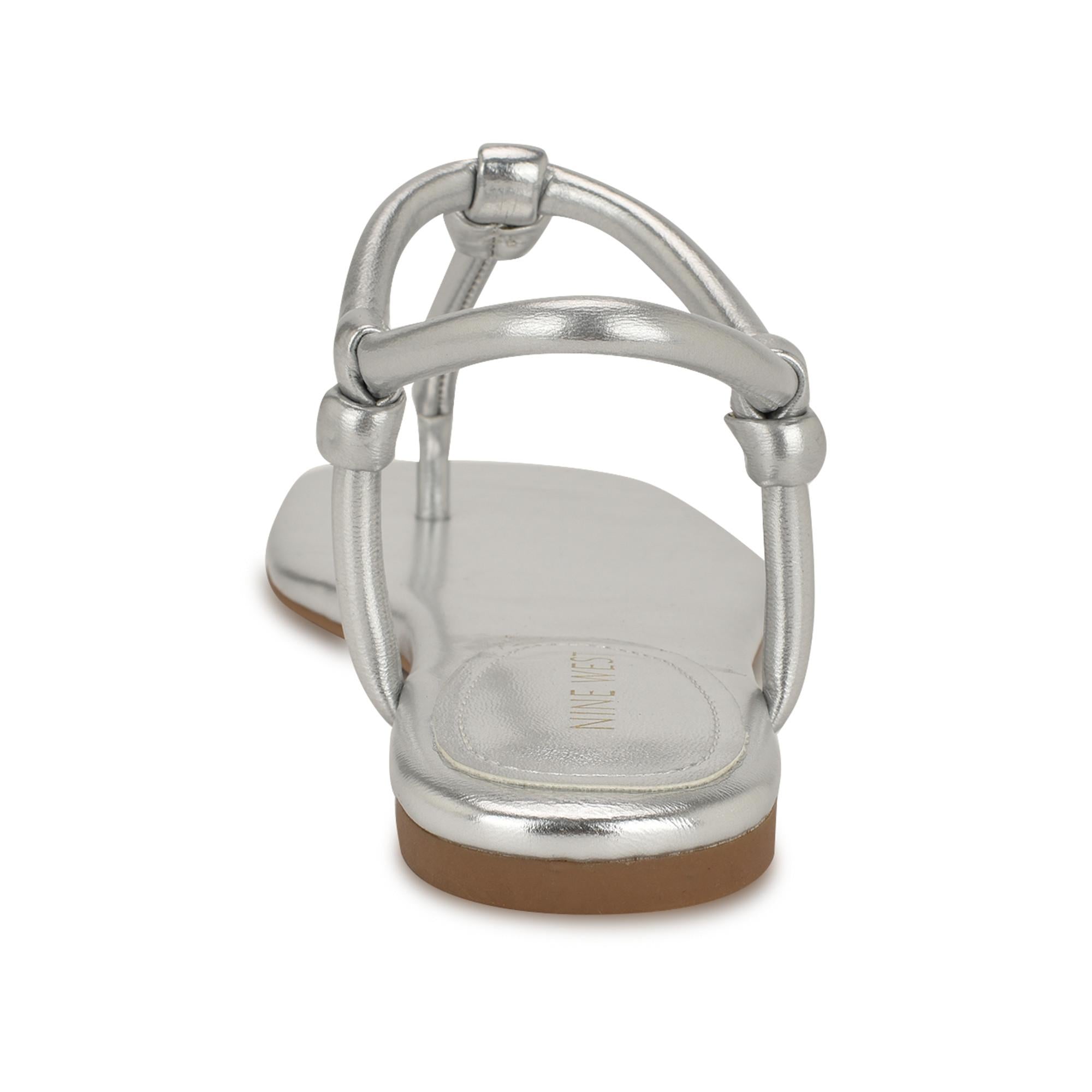 Nine West Women's Nortny3 Silver M