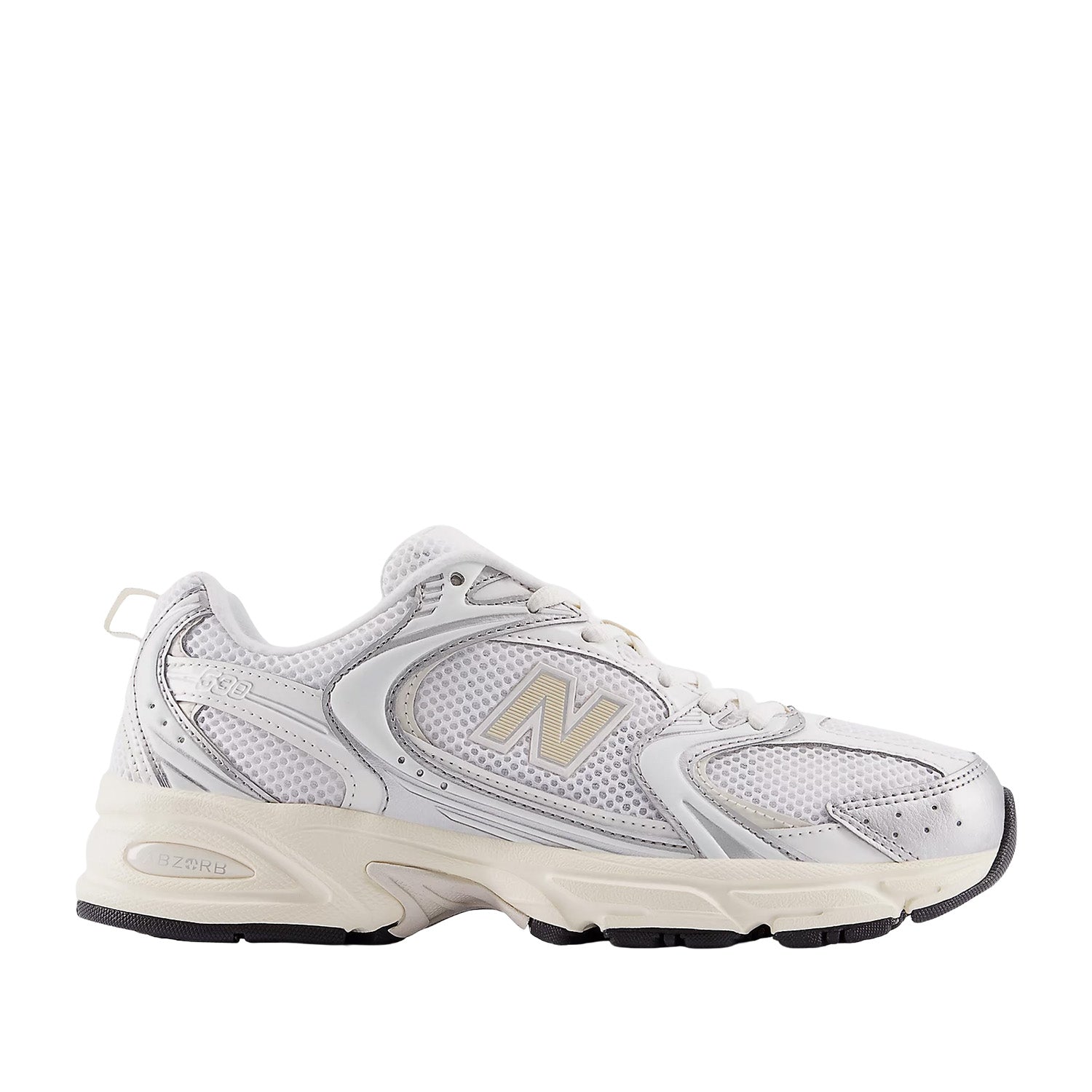 New Balance Unisex 530 in Gold Metallic/Linen