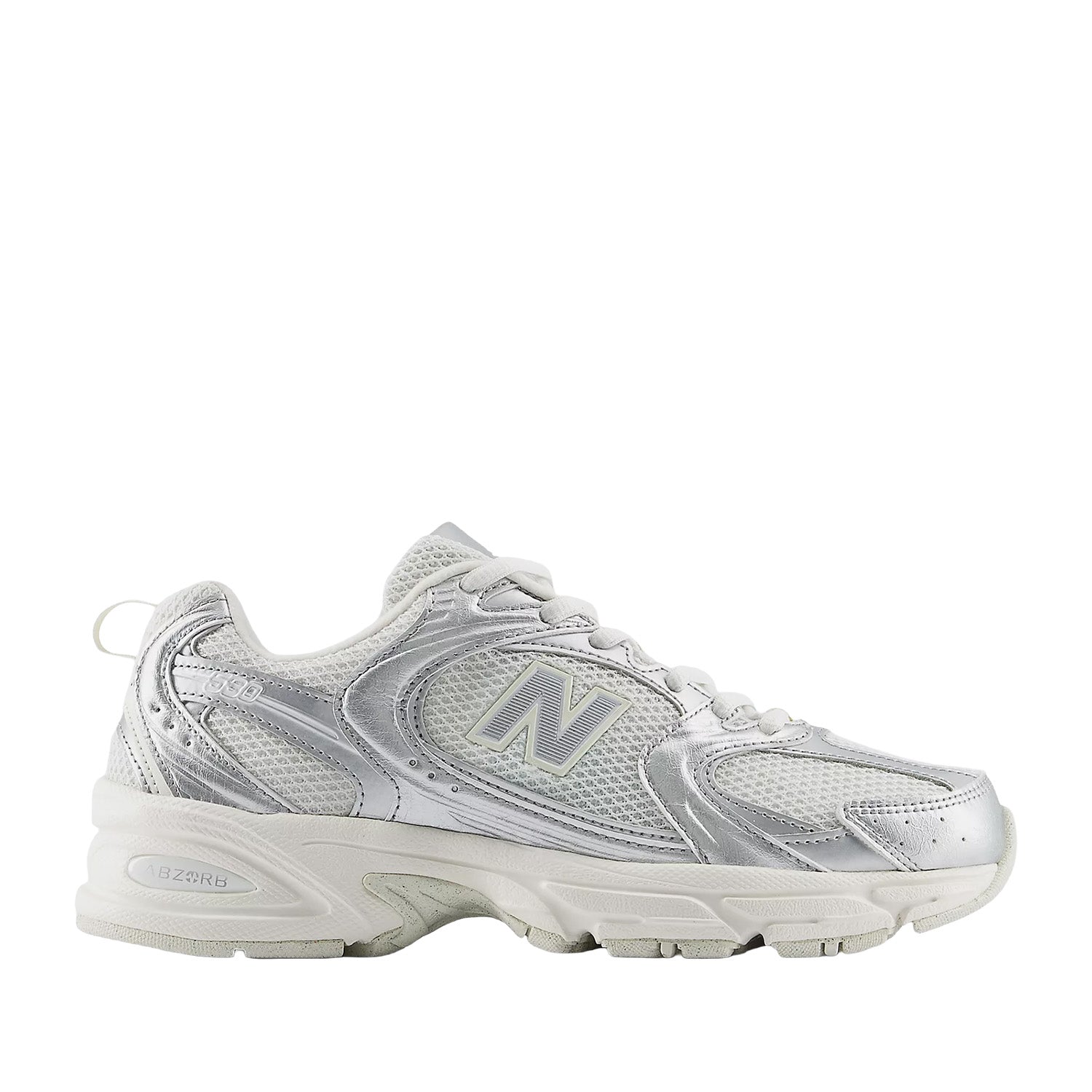 New Balance Unisex 530 in Silver Metallic/Reflection