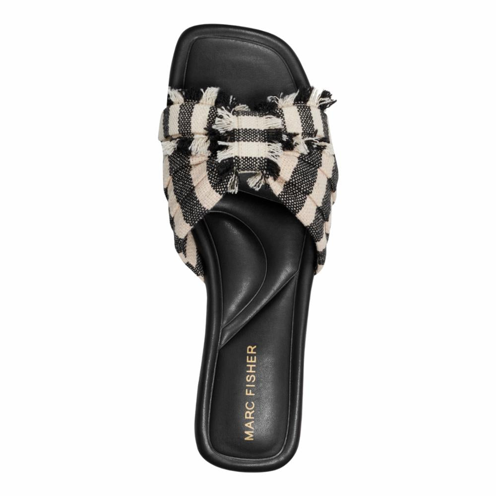 Marc Fisher Women's Orbit Black+Beige/Black+Beige/Small M