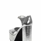 Jeffrey Campbell  Women's Ovr_N_Out Silver M