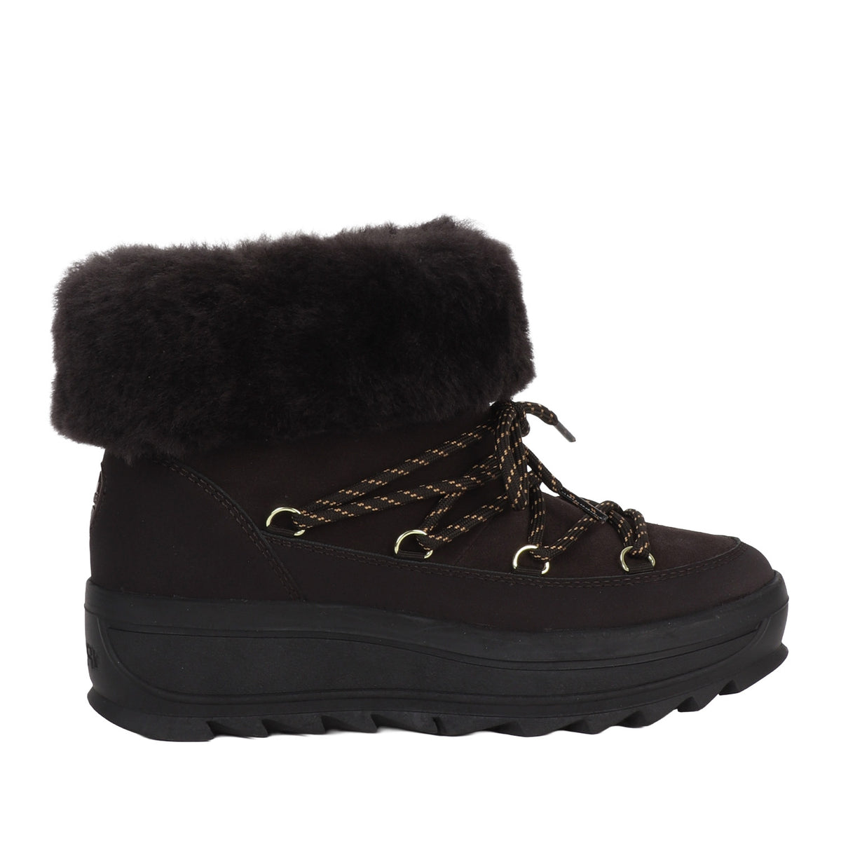Pajar Women's Galaxy Shearling in Dark Brown