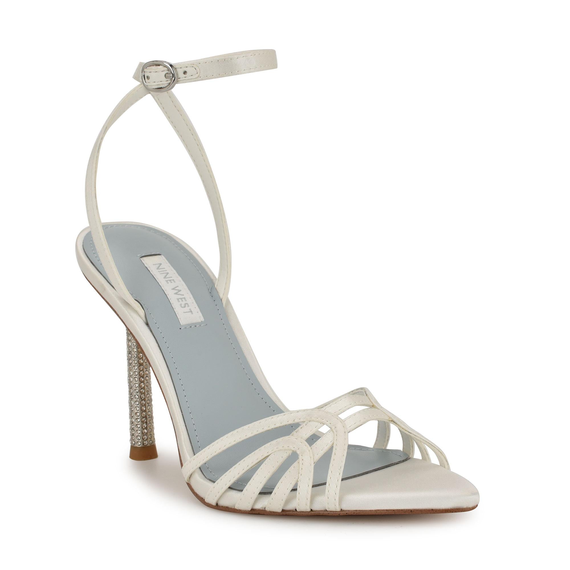 Paxal7 Blanc M pour femme de Nine West