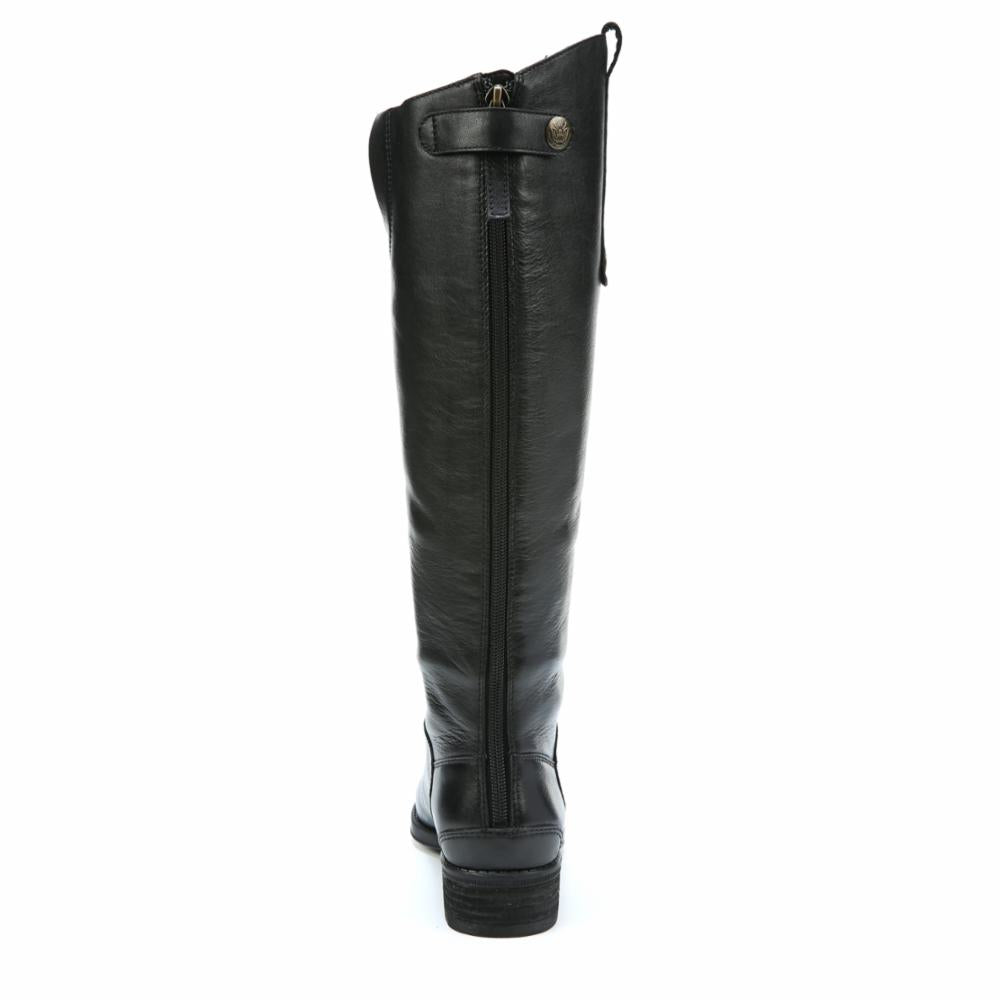 Sam Edelman Women's Penny2 Wide Shaft Black/Basto Dye Lea M