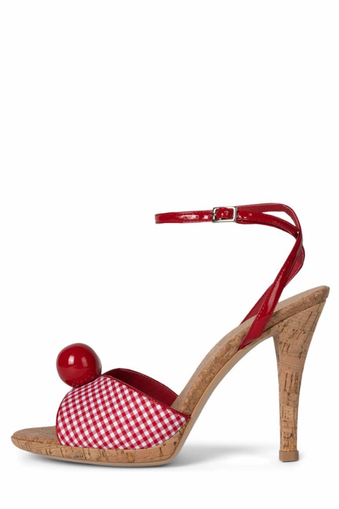 Jeffrey Campbell Pom_Pom Rouge M pour femme