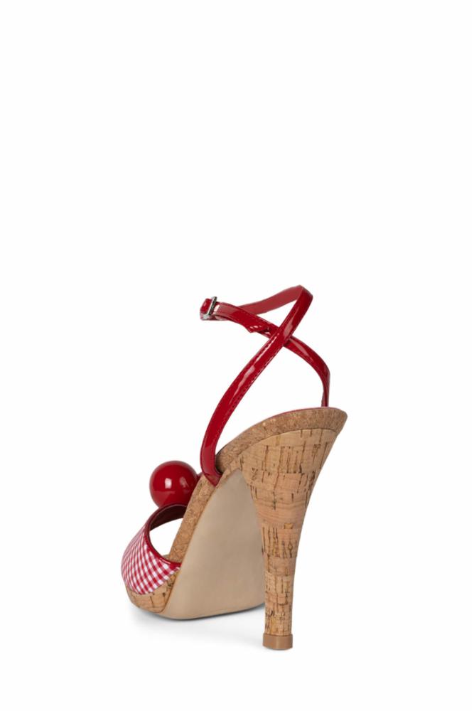 Jeffrey Campbell Pom_Pom Rouge M pour femme